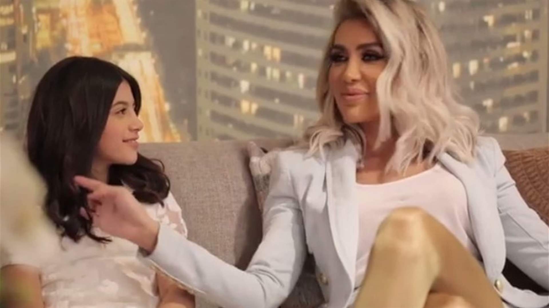 بالفيديو: إبنة مايا دياب تخطف الأنظار بفيديو كليب جديد!