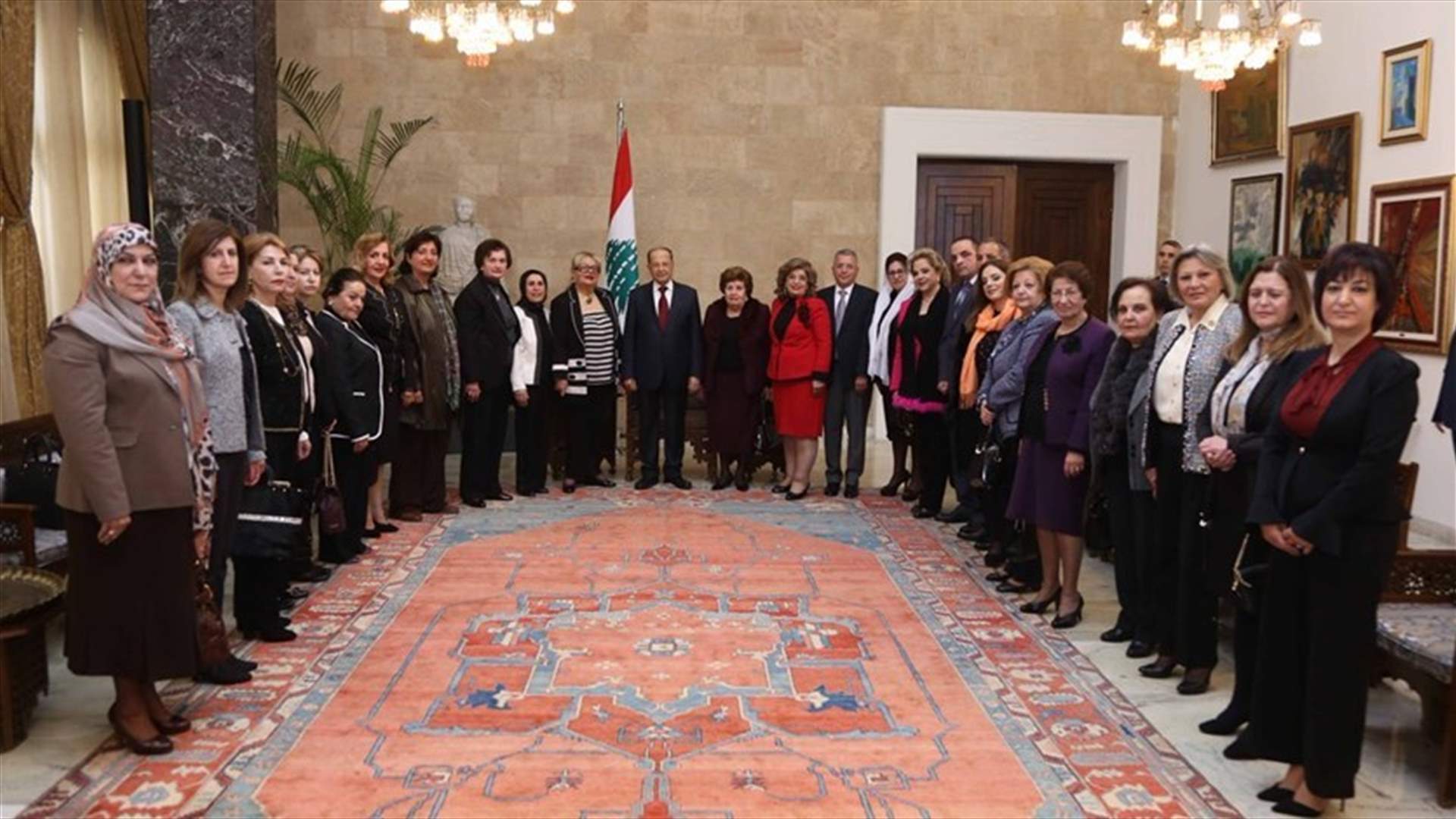 President Aoun calls for amending domestic violence law