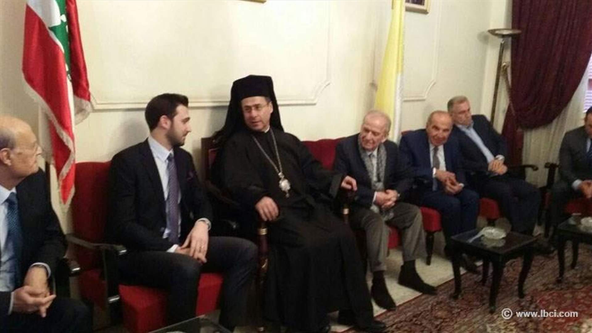تيمور جنبلاط زار حداد...حمادة: نحن مع اي حوار