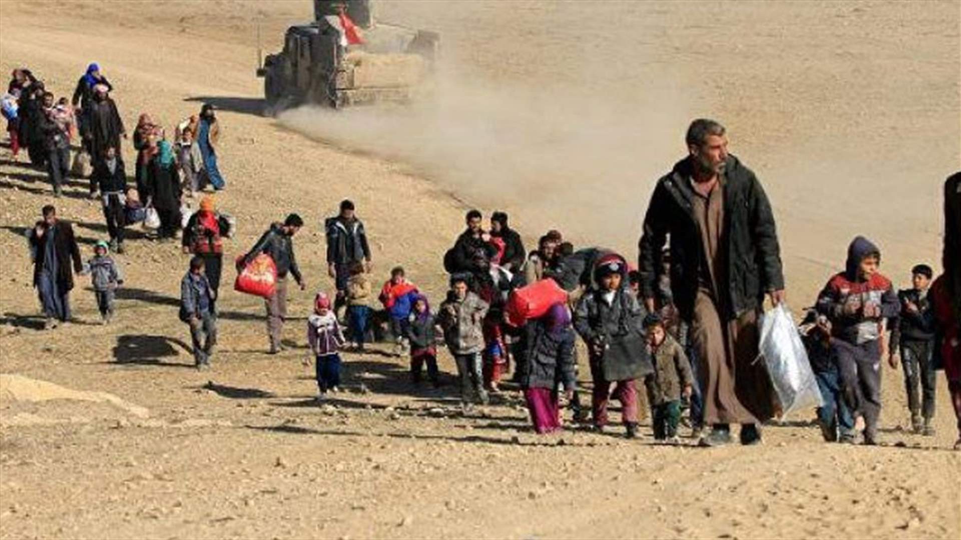 نزوح نحو 40 ألفا بسبب القتال قرب حماة