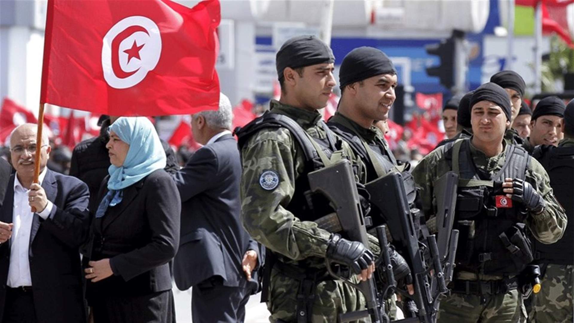 Man with knife arrested trying to enter Tunisian parliament - officials