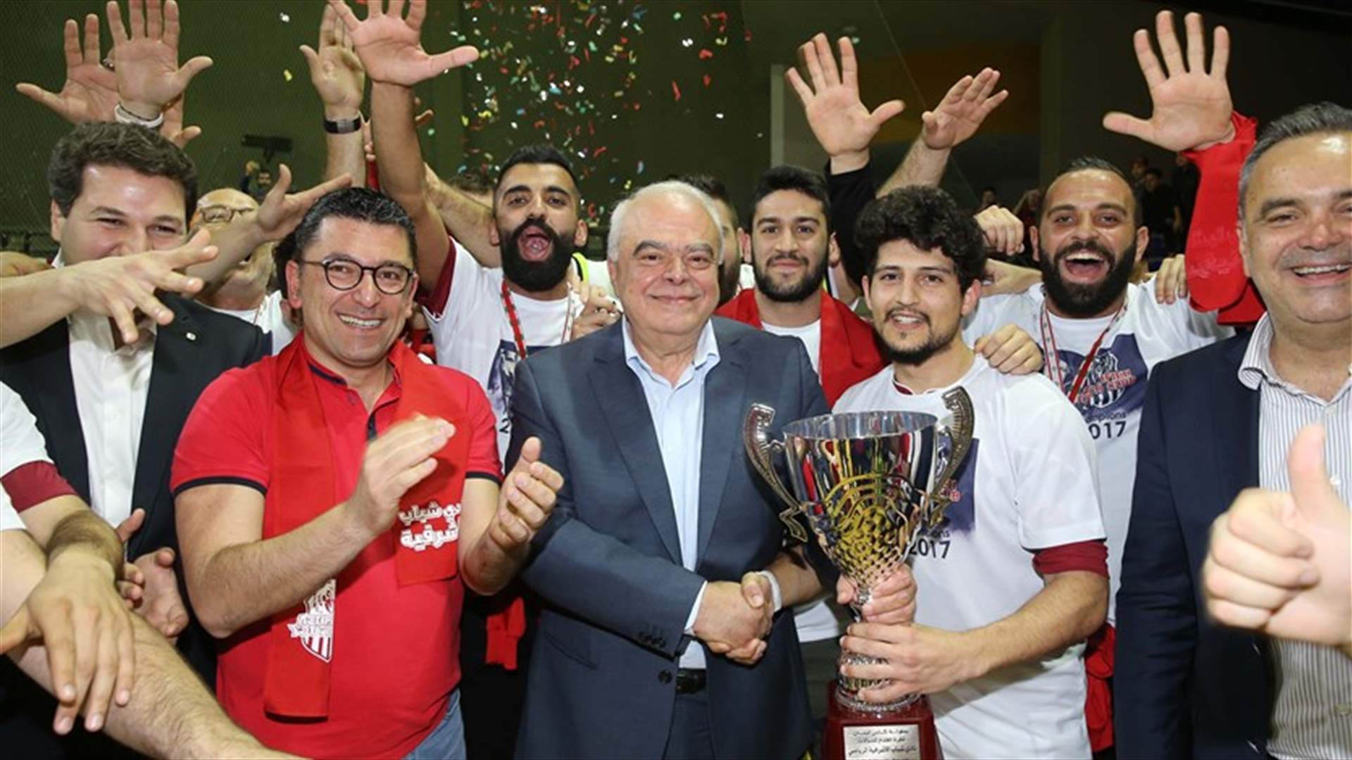 شباب الاشرفية بطلا لكأس لبنان في كرة الصالات