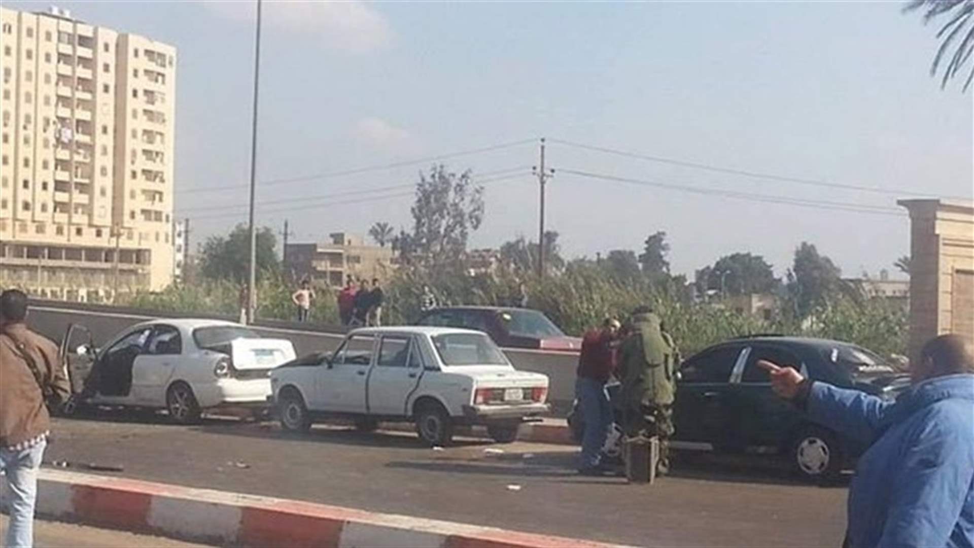 Bomb wounds at least 16 near police training center in Nile delta