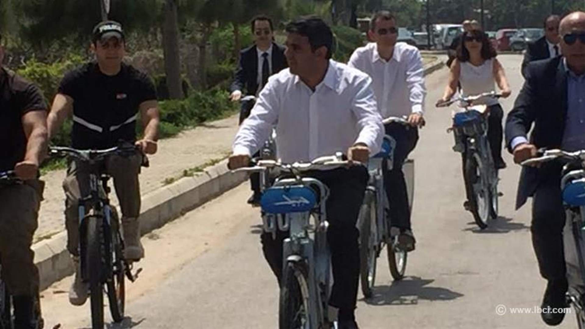بلدية جبيل تطلق مشروع ممر ركوب الدرجات الهوائية