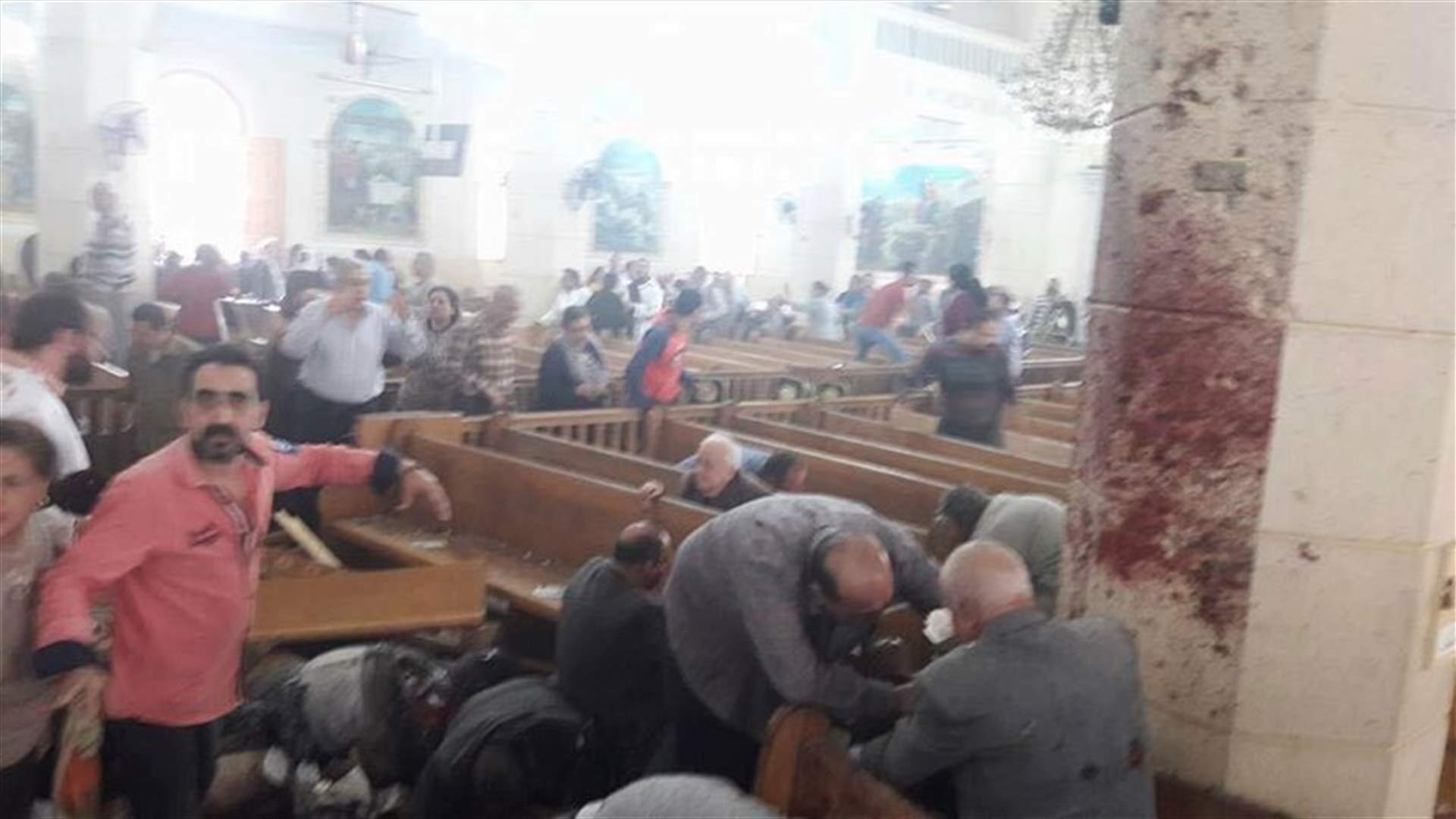 بالتفاصيل: دخل بهيئة مُصلٍّ... وفجر نفسه داخل كنيسة مار جرجس بطنطا