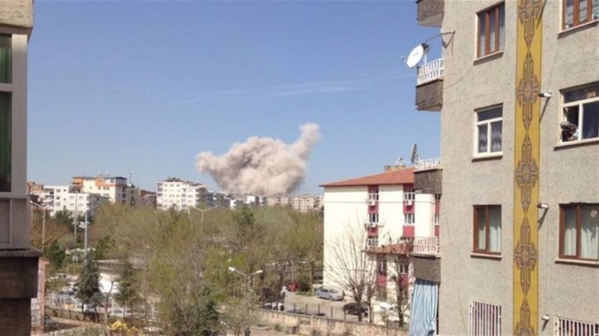 انفجار في دياربكر جنوب شرقي تركيا
