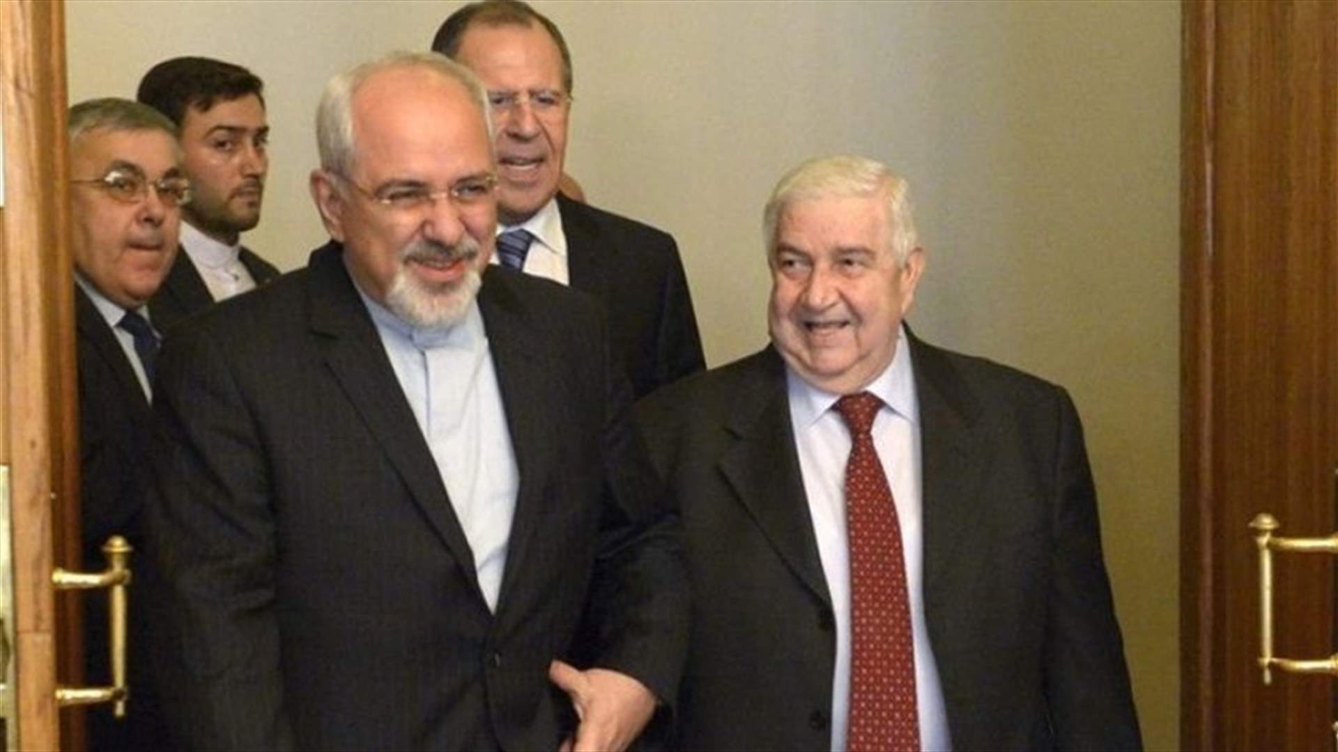 Russia said Syrian, Iran foreign ministers to visit Moscow this week