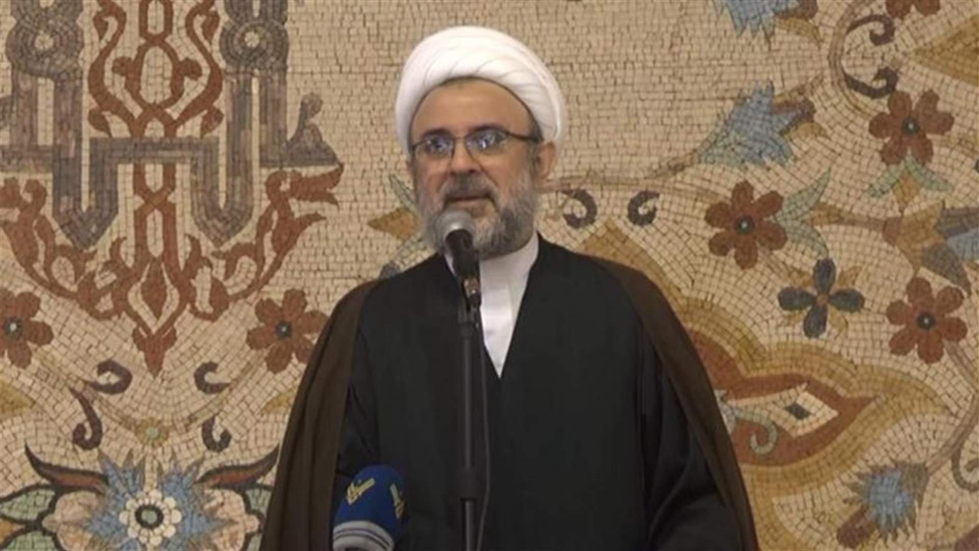 قاووق: لا مشكلة بين حزب الله والتيار الوطني الحر