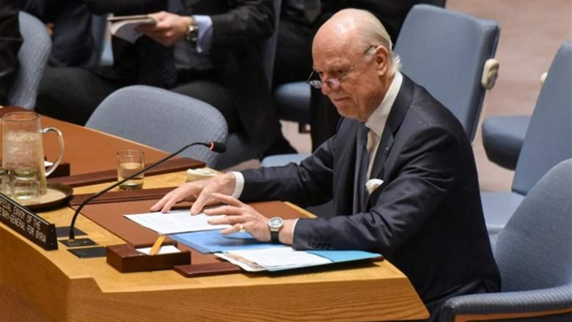 UN Syria envoy to meet Russian on Monday; no trilateral with US