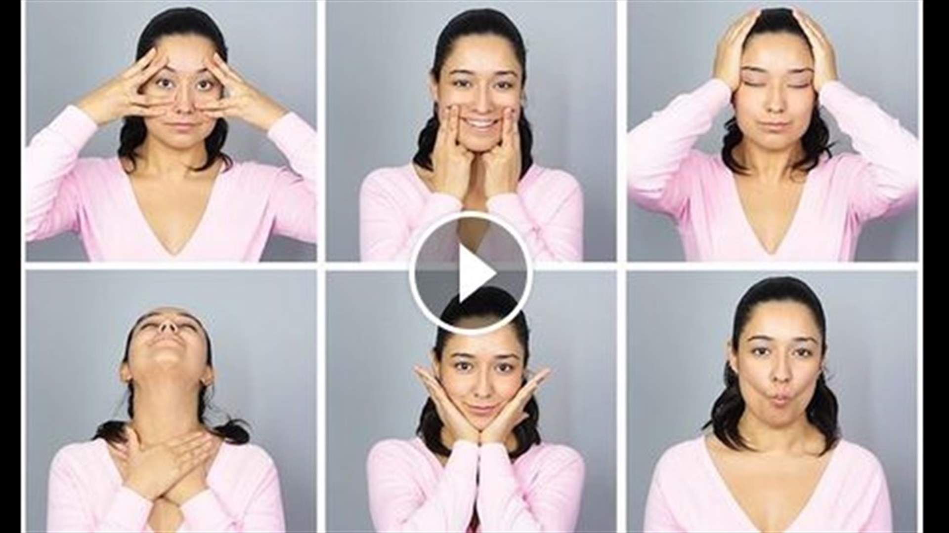 7 حركات سهلة للتخلص من دهون الوجه