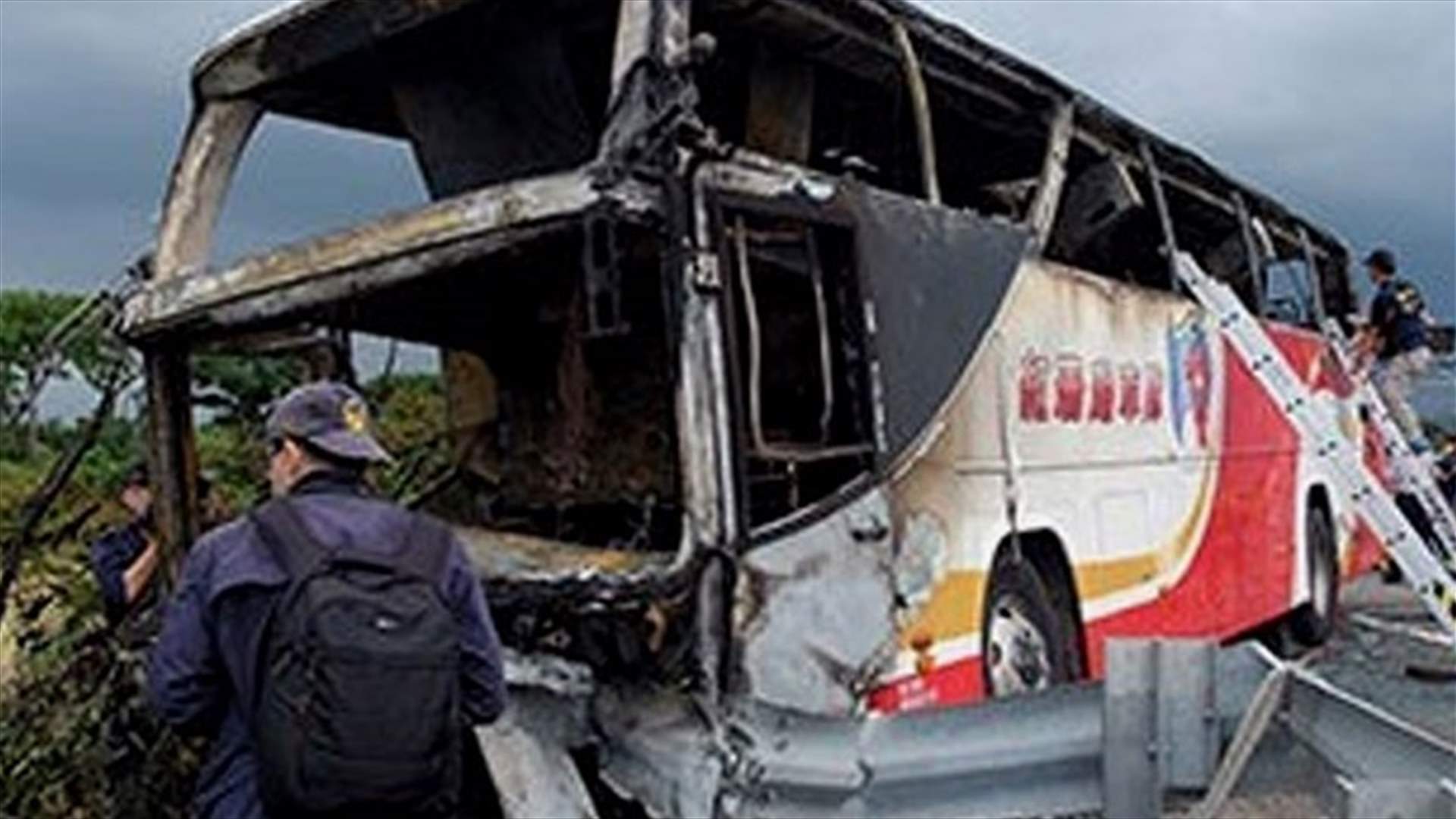 مقتل 20 تلميذا في حادث حافلة