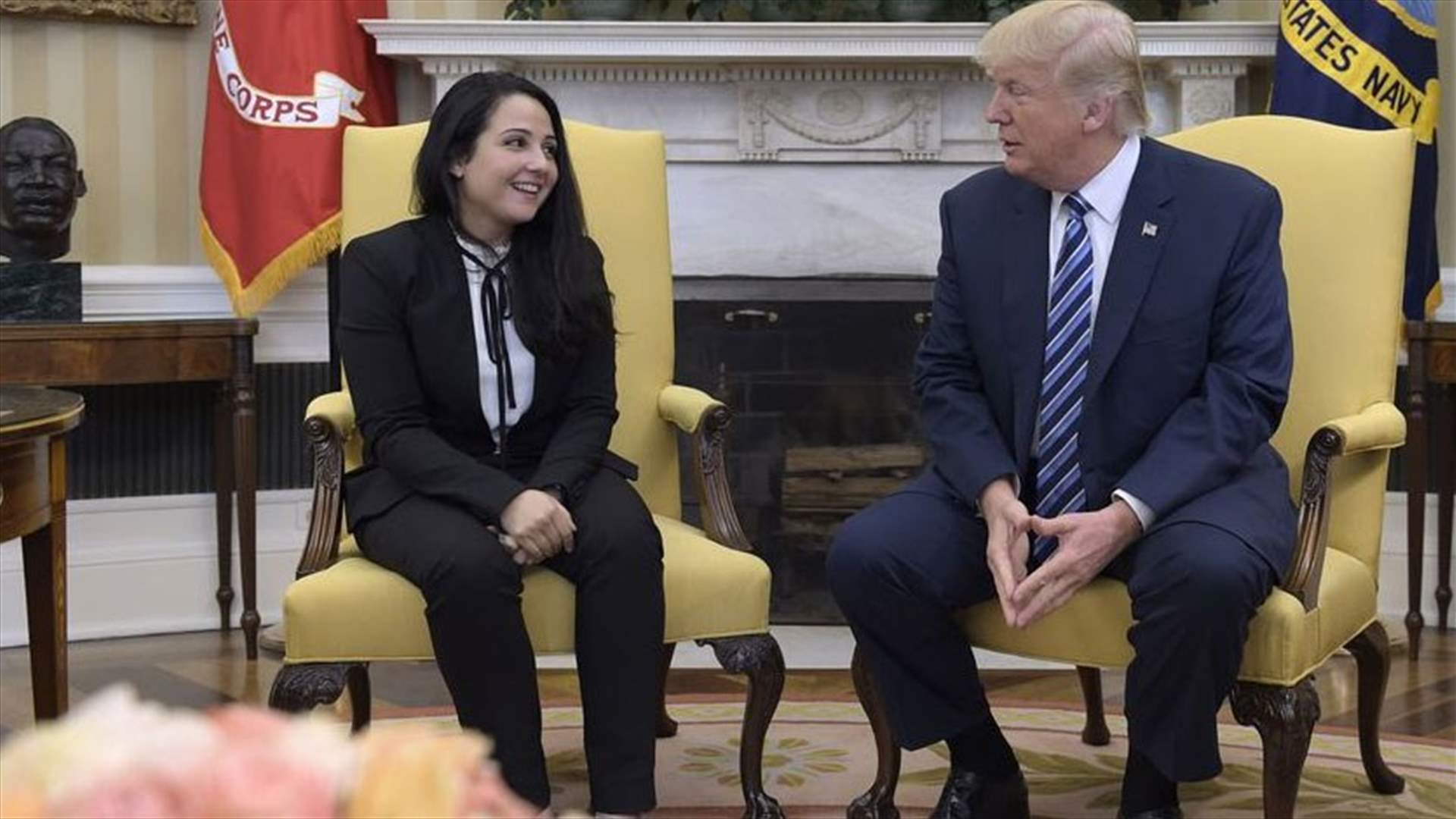 مصرية تلتقي ترامب بعد 3 سنوات من السجن
