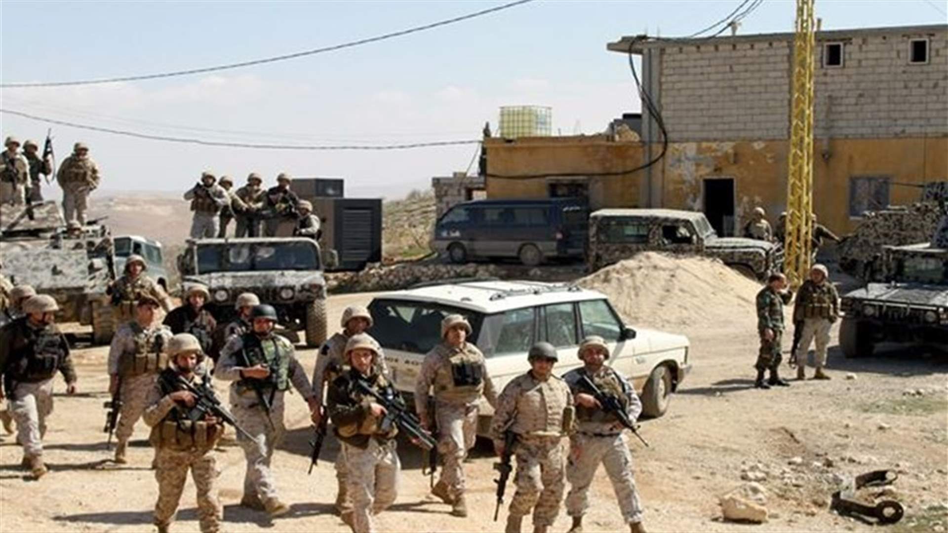 يوم امني للجيش في الهرمل
