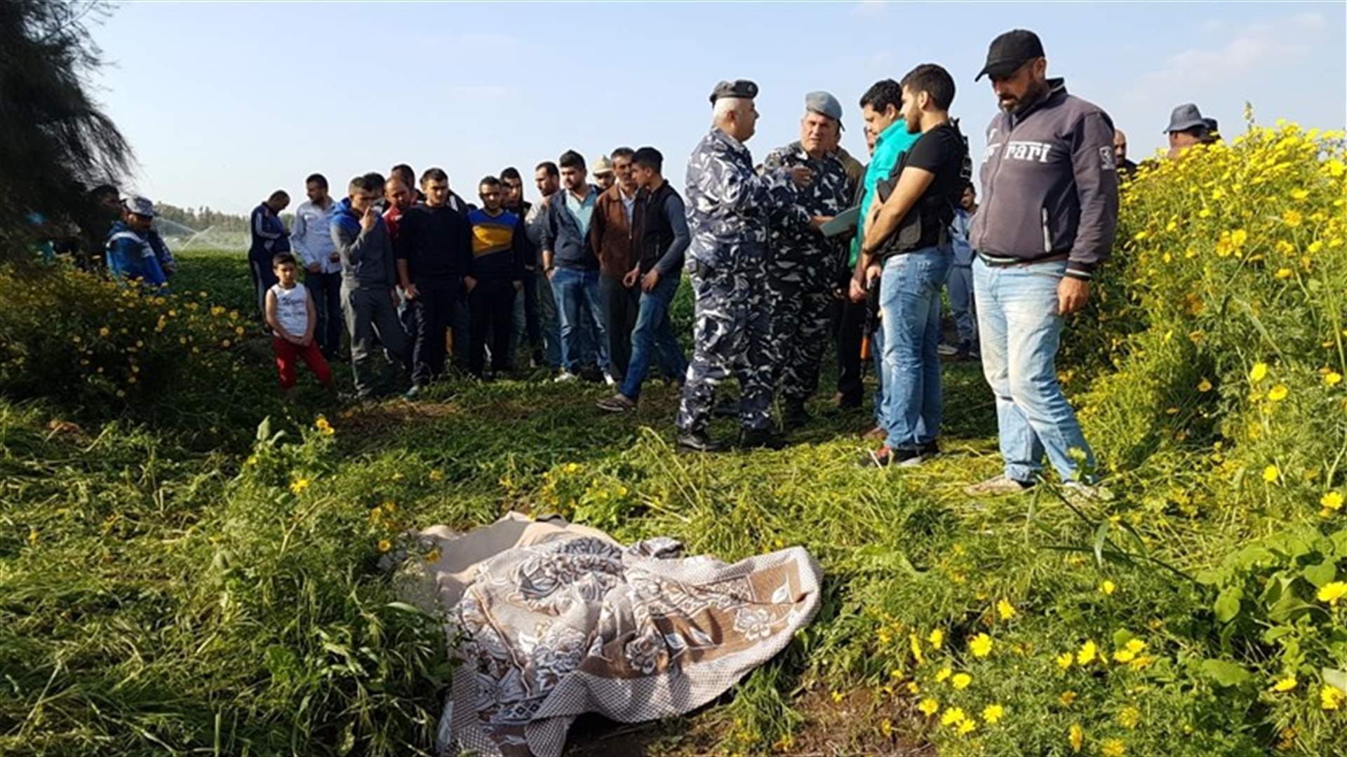 جثة في سهل بلدة تلبيرة -عكار