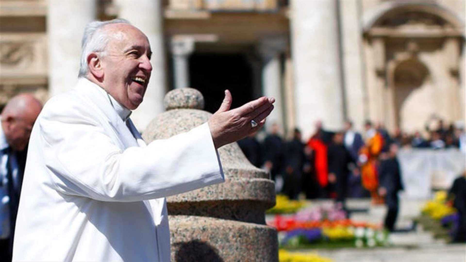 Pope urges powerful to act humbly in surprise TED talk appearance