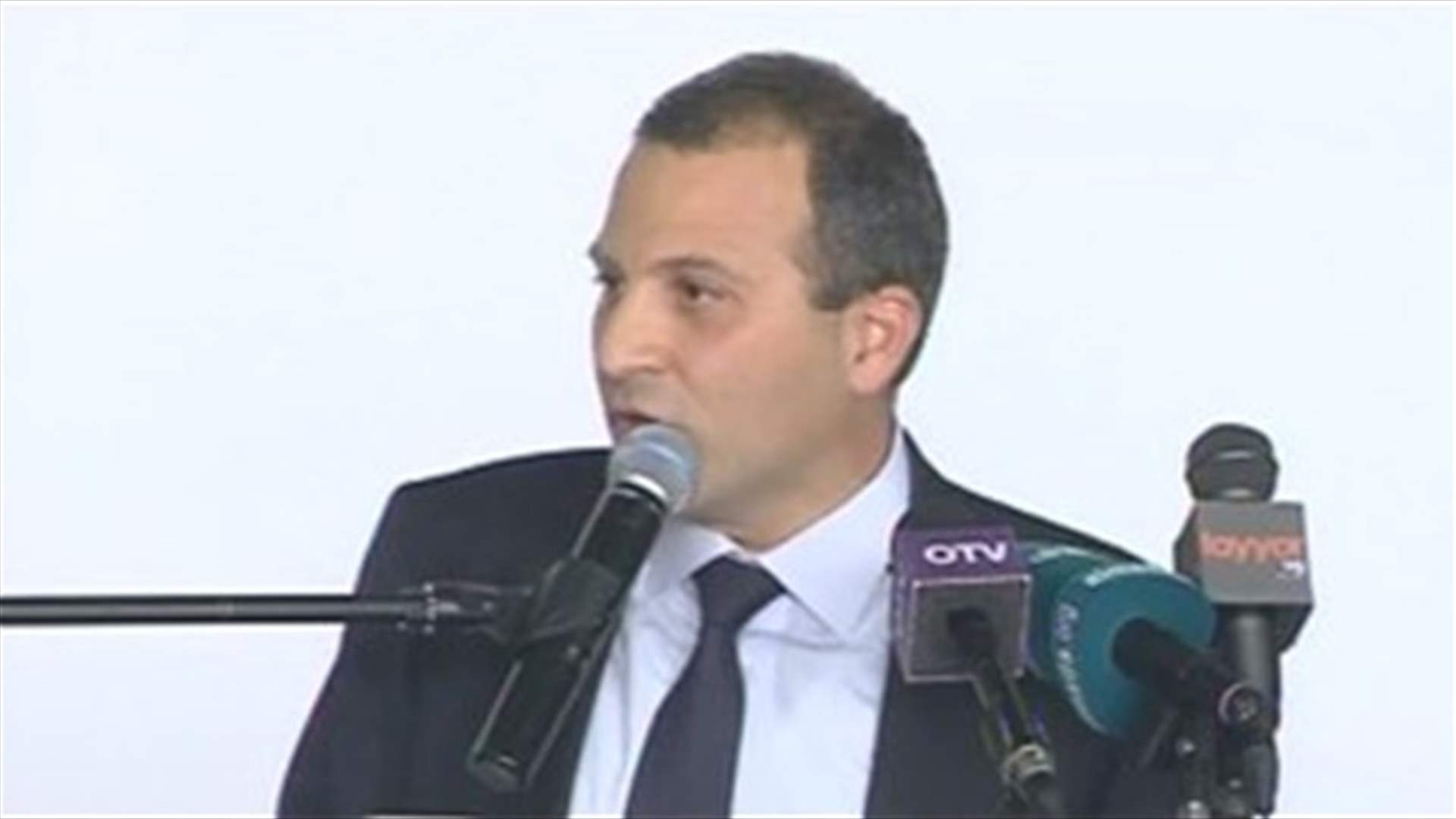 Minister Bassil says no to extension, yes to new vote law