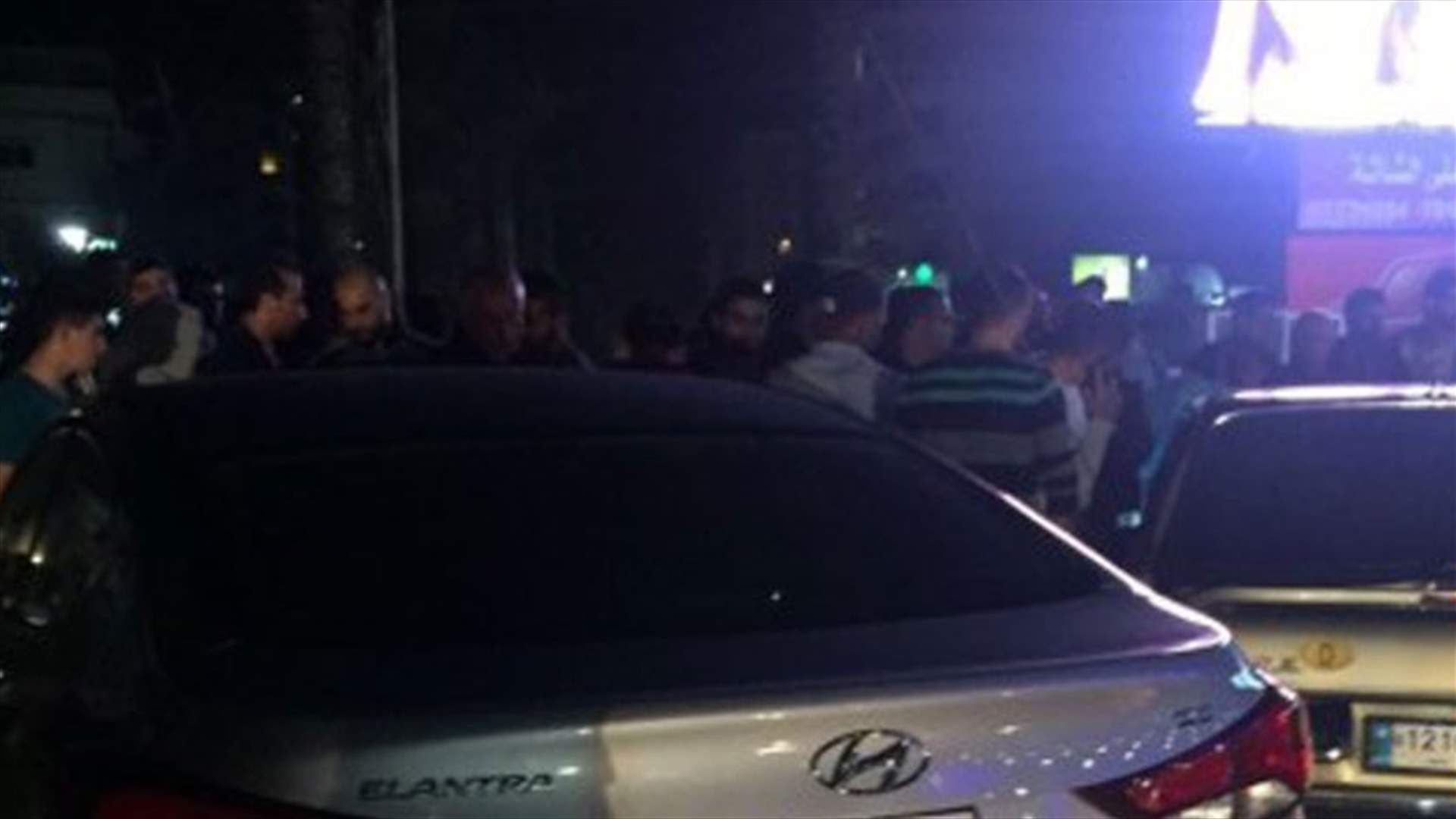 في صيدا...خلاف على أفضلية المرور وهذا ما حصل