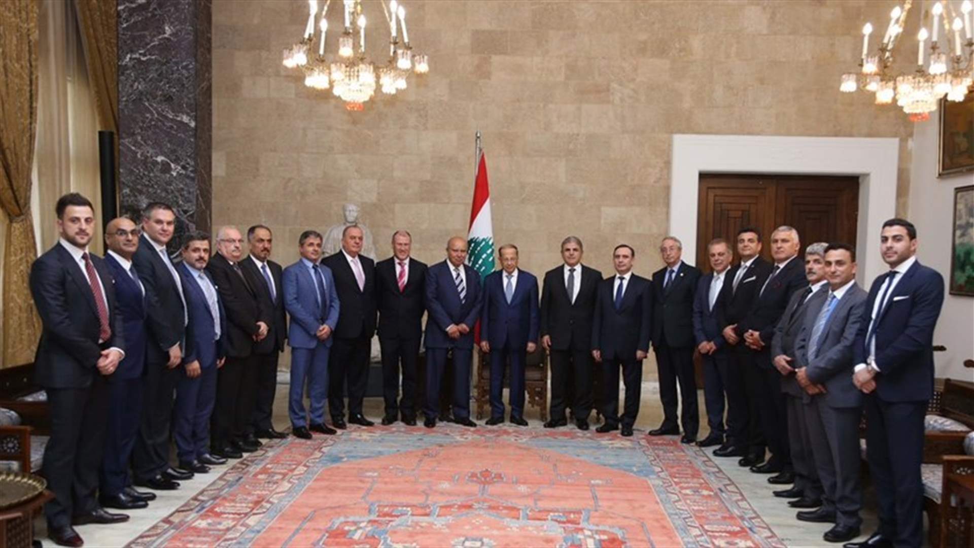 President Aoun calls for political solution for Syrian crisis