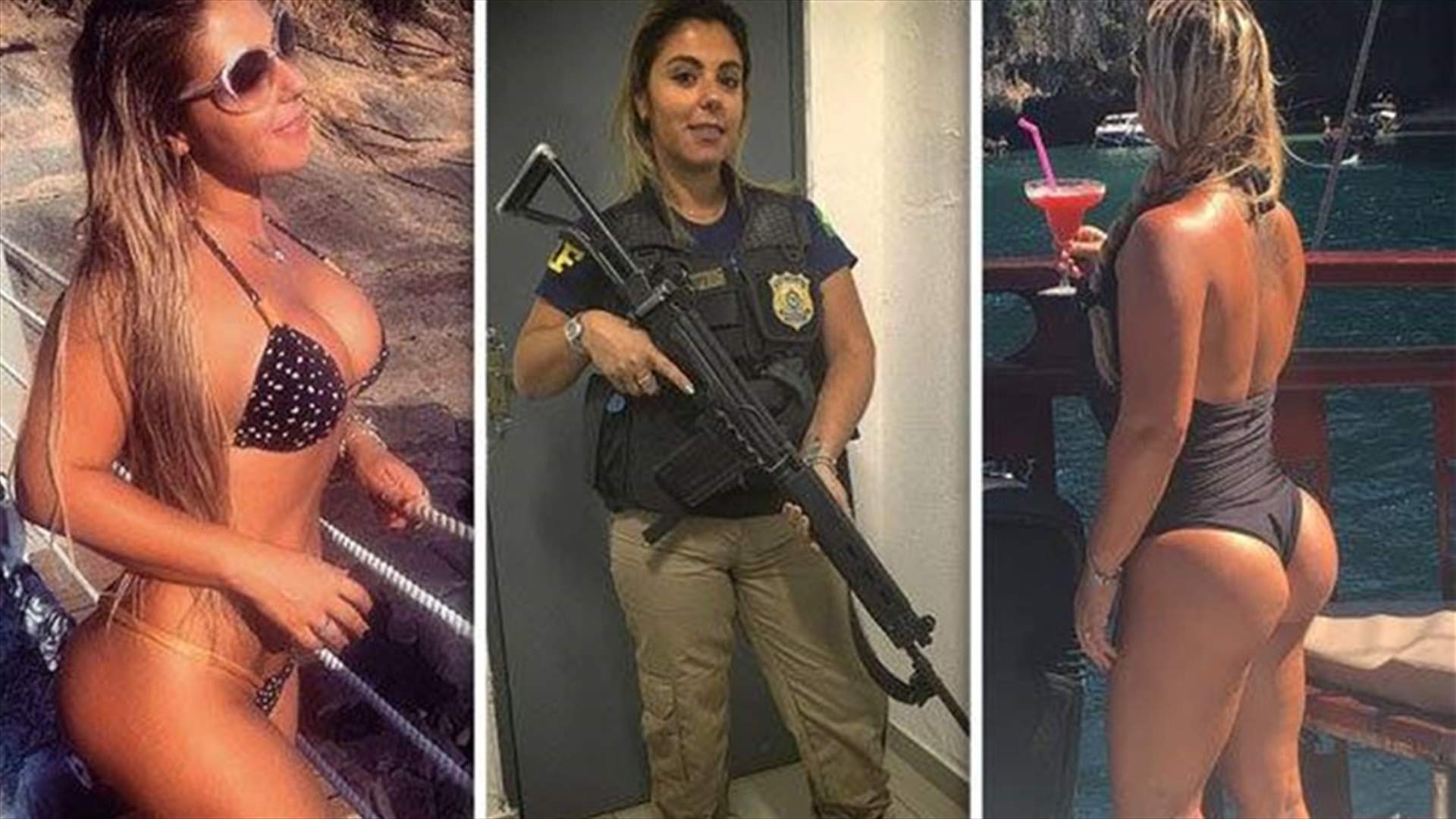 بالصور - شرطيّة برازيليّة مثيرة تغزو انتسغرام