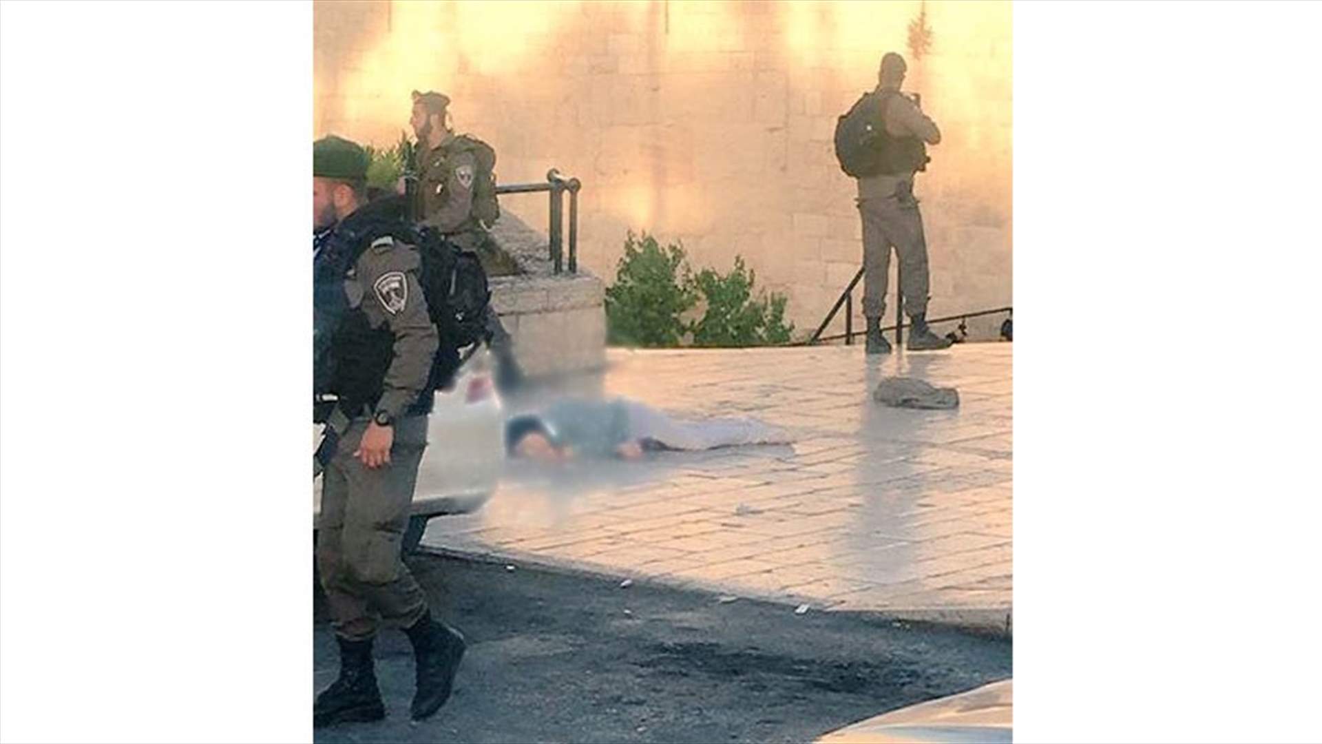 فلسطينية قضت بعد محاولتها طعن شرطيين اسرائيليين