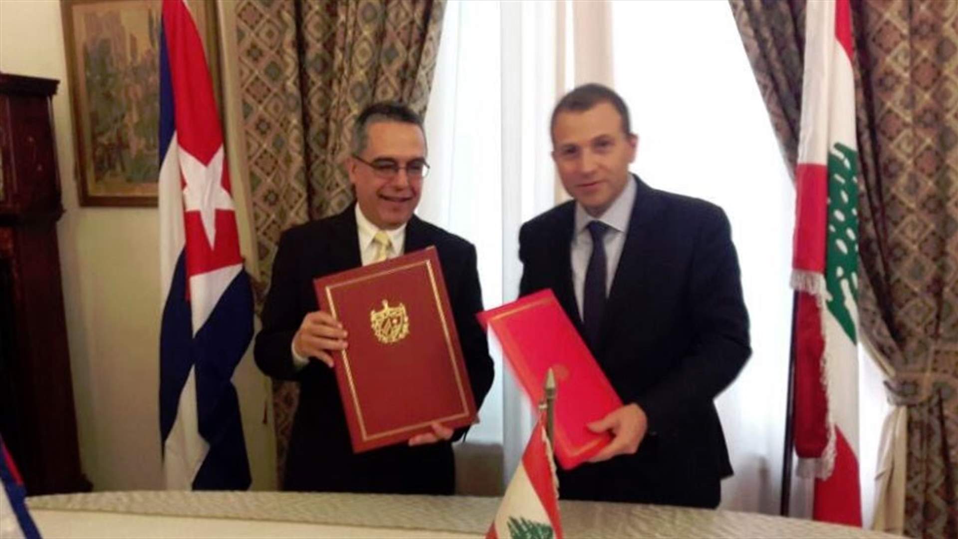 اتفاق جديد بين لبنان وكوبا