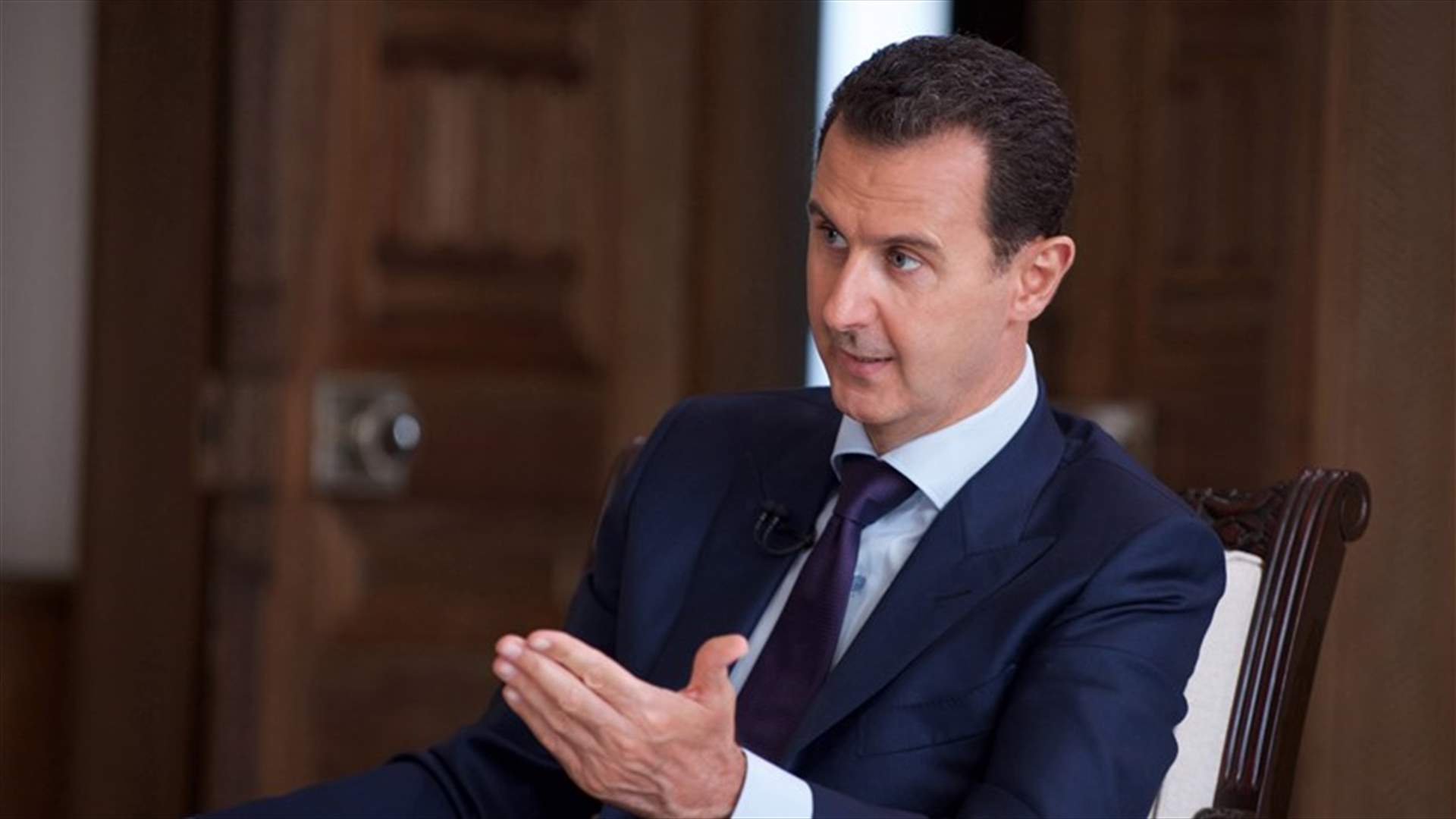 Syria's Assad says will not back down from fight - TV