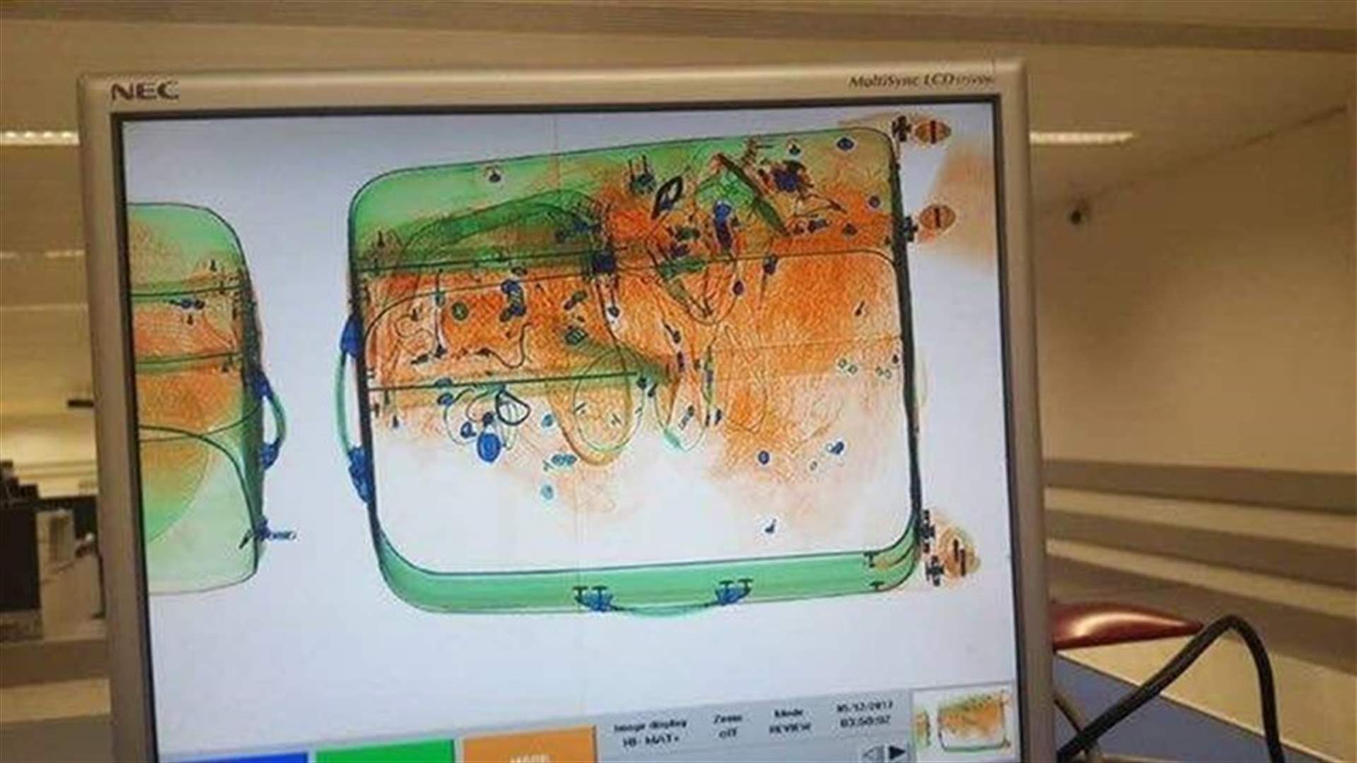 [PHOTOS] Five kilos of cocaine seized at Beirut airport