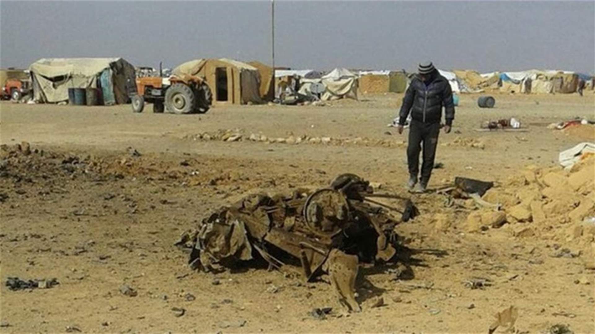 قتلى في انفجار بمخيم للنازحين في سوريا