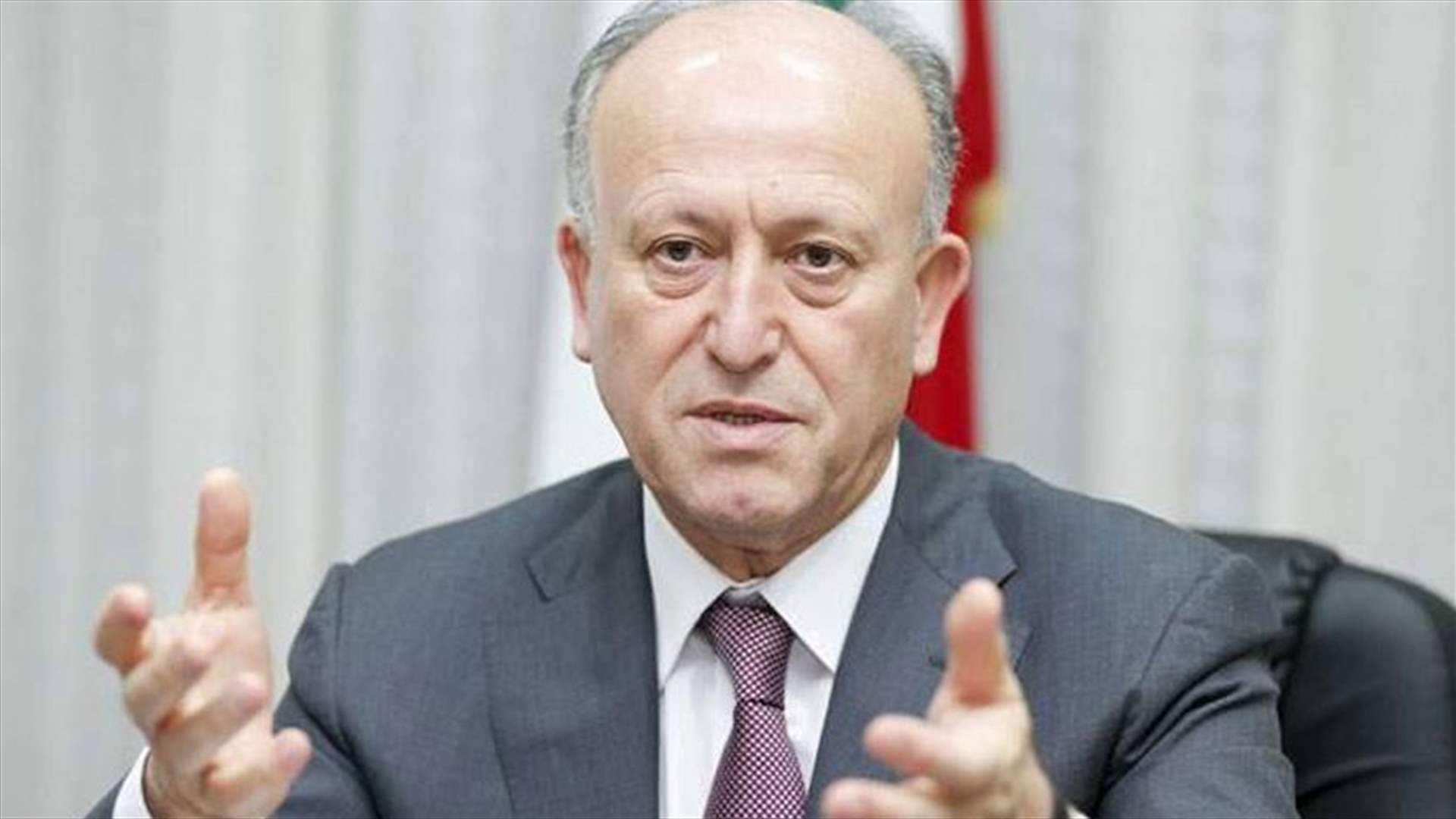 Rifi says what is happening in Roumieh prison is not acceptable