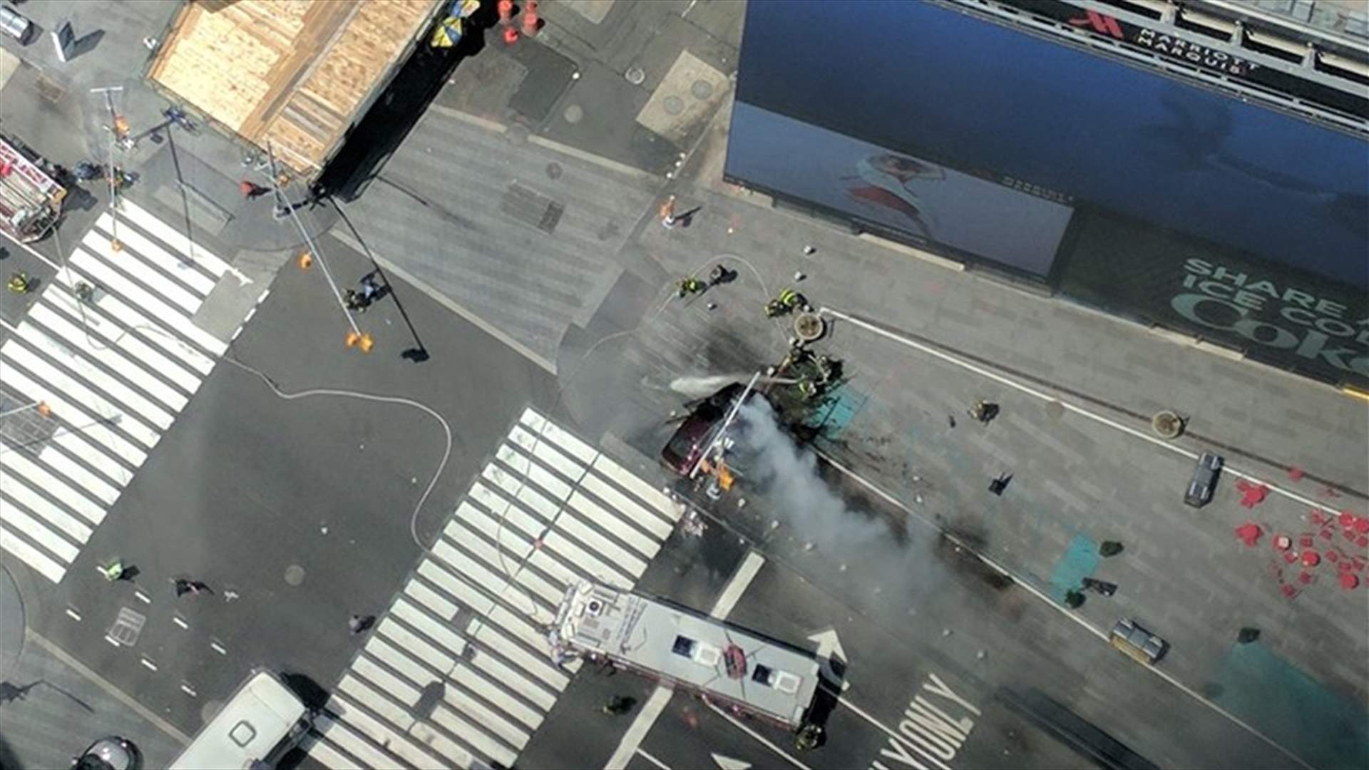 [PHOTOS] Car rams Times Square pedestrians, kills one, injures others