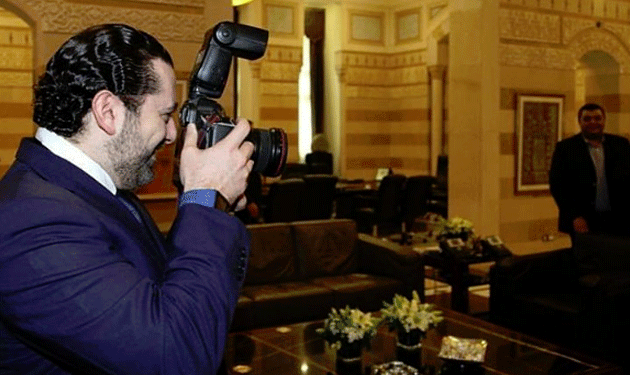 بالصورة -  "سيلفي" جديدة للحريري بين أميرين في الرياض
