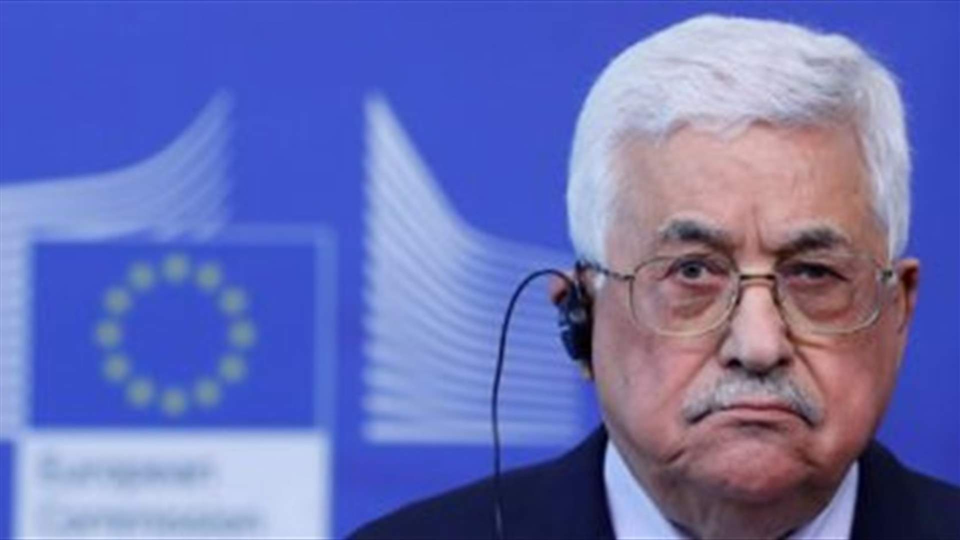 عباس يؤكد تأييده الاسرى الفلسطينيين المضربين عن الطعام