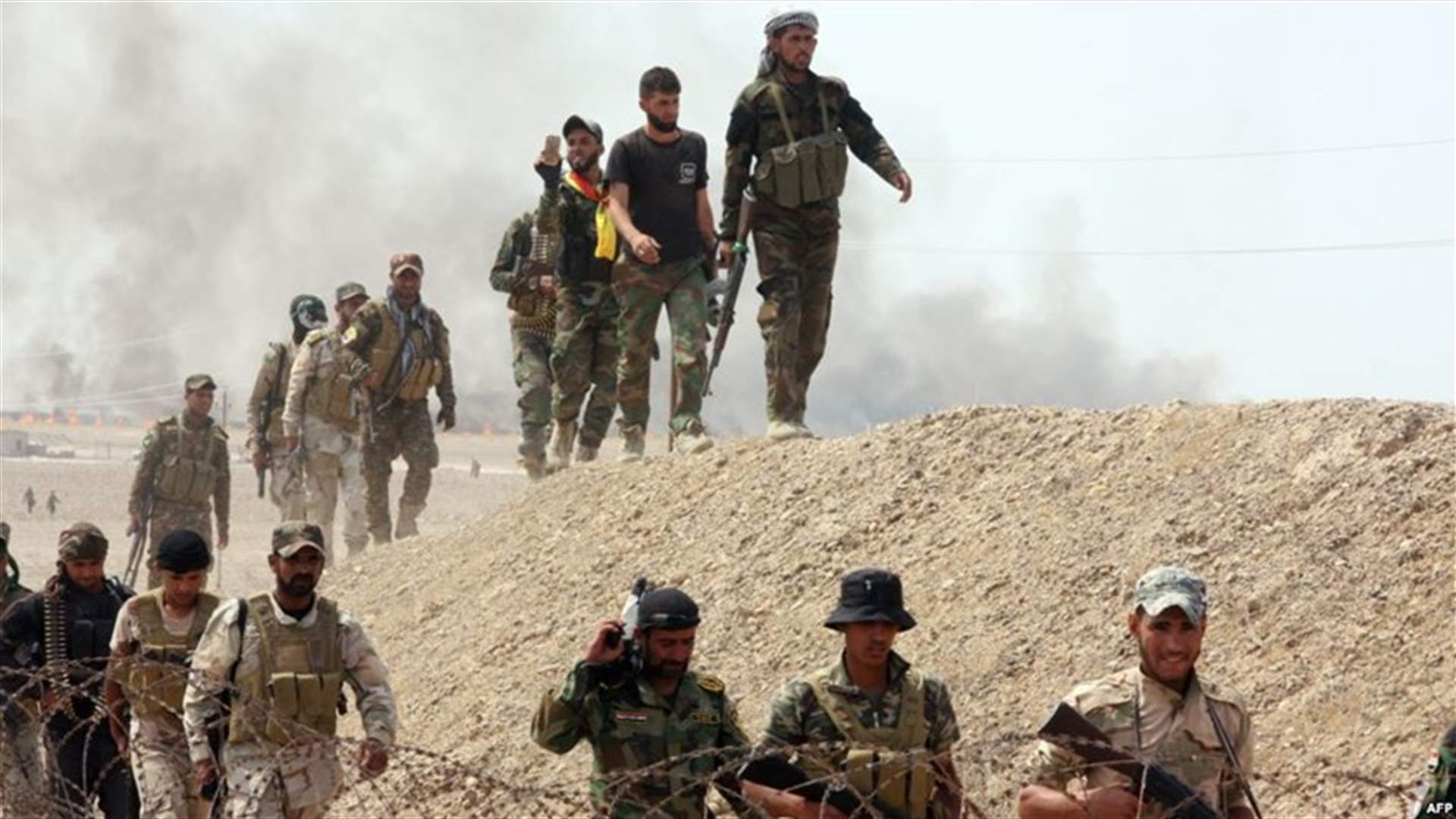 قوات الحشد الشعبي العراقية تسيطر على قرى على الحدود مع سوريا