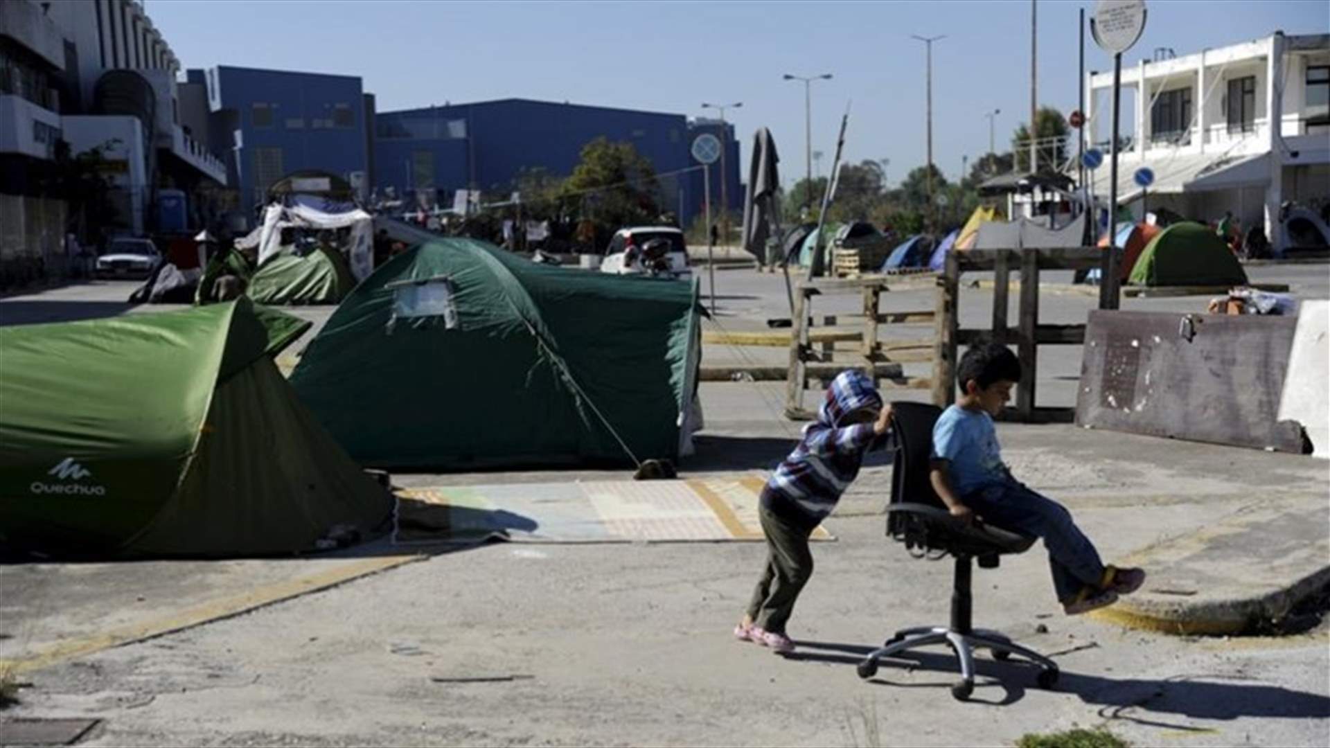Greece clears migrants from former Athens airport
