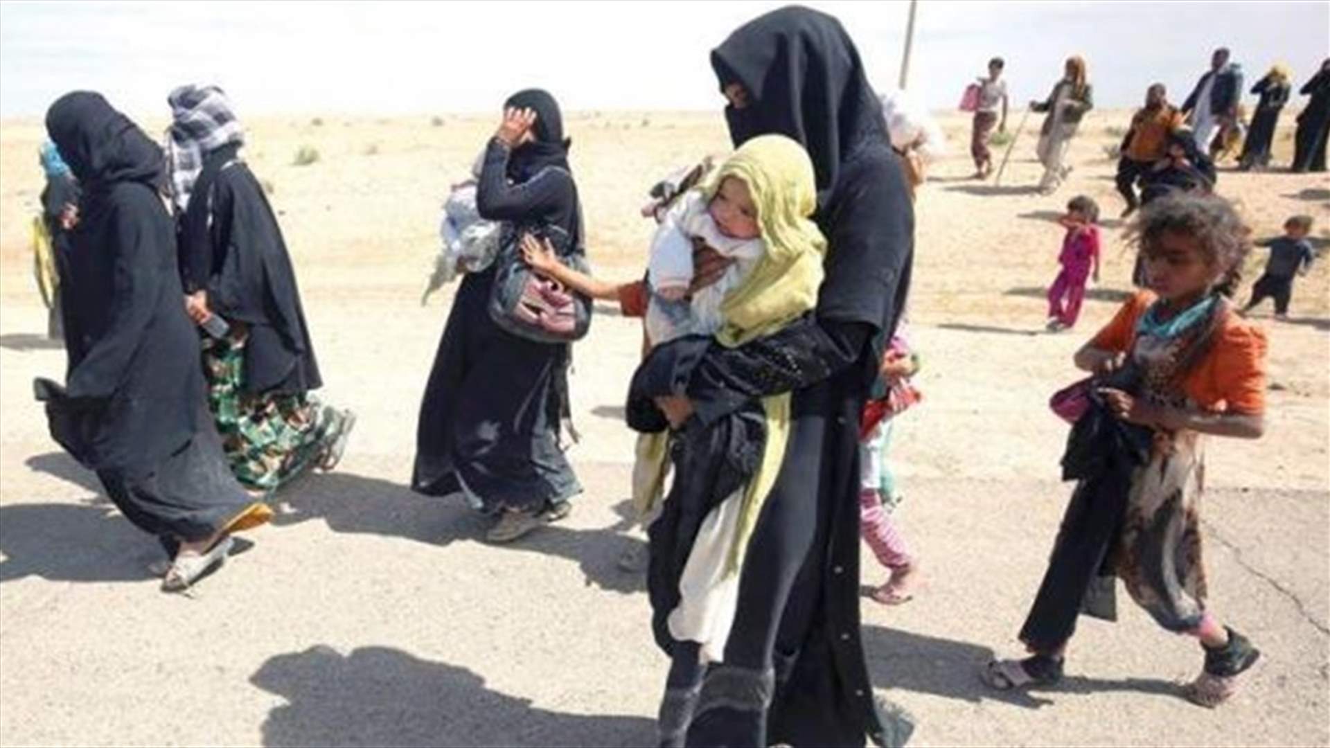 طرد داعش من بلدة غربي الرقة
