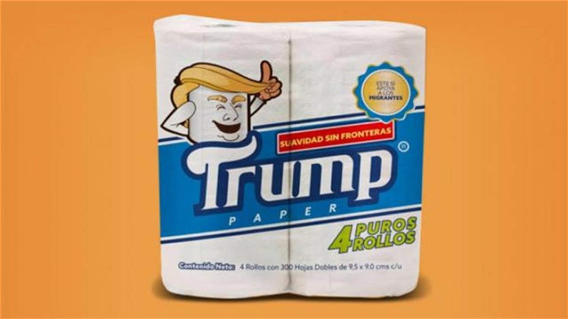 Mexican Lawyer Promotes Trump-Branded Toilet Paper For A Very Good Cause