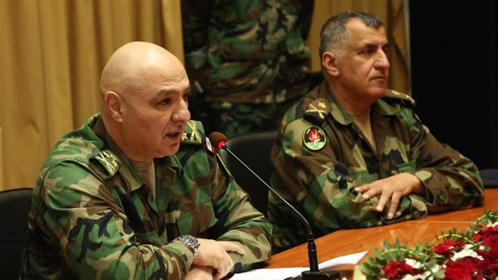 العماد عون: أفضل الحروب التي تربحها قبل خوضها...وهذا ما يقلقنا
