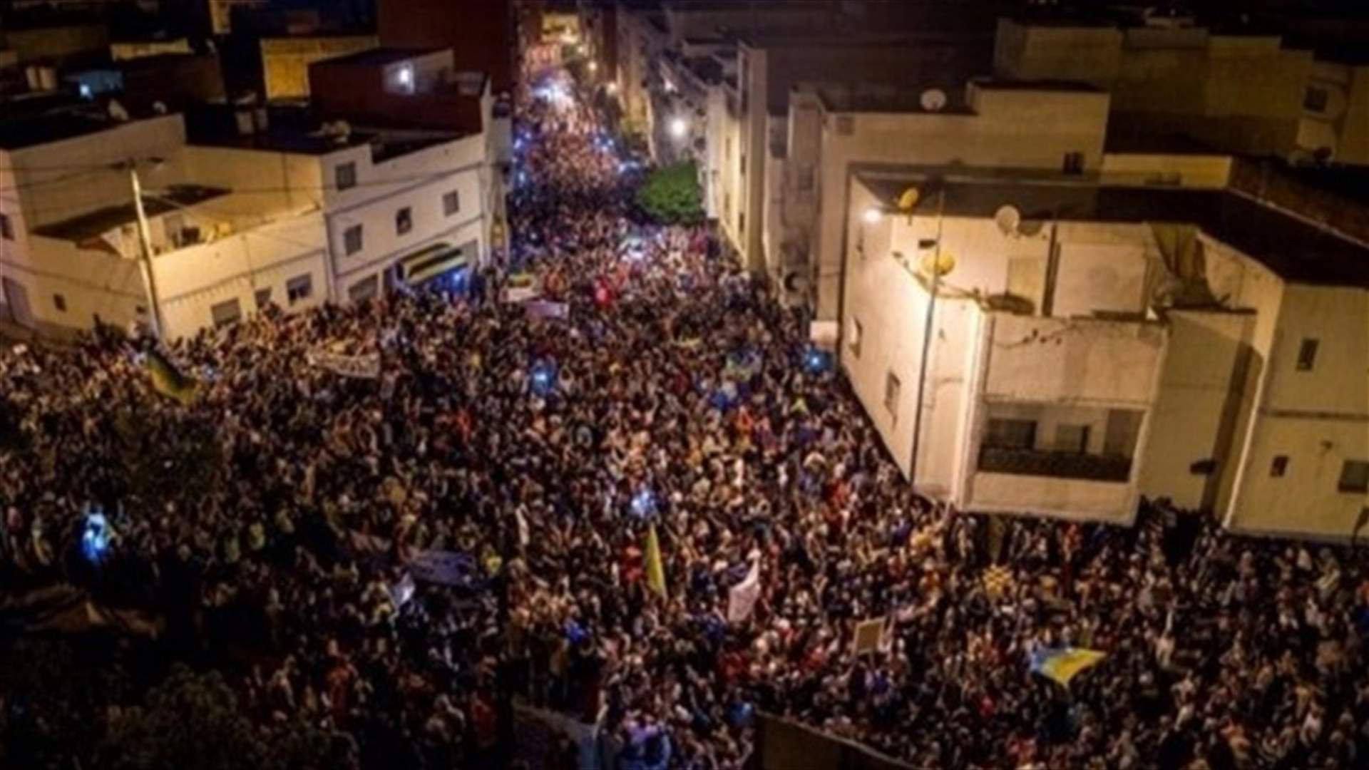 تظاهرة ليلية جديدة في الحسيمة المغربية