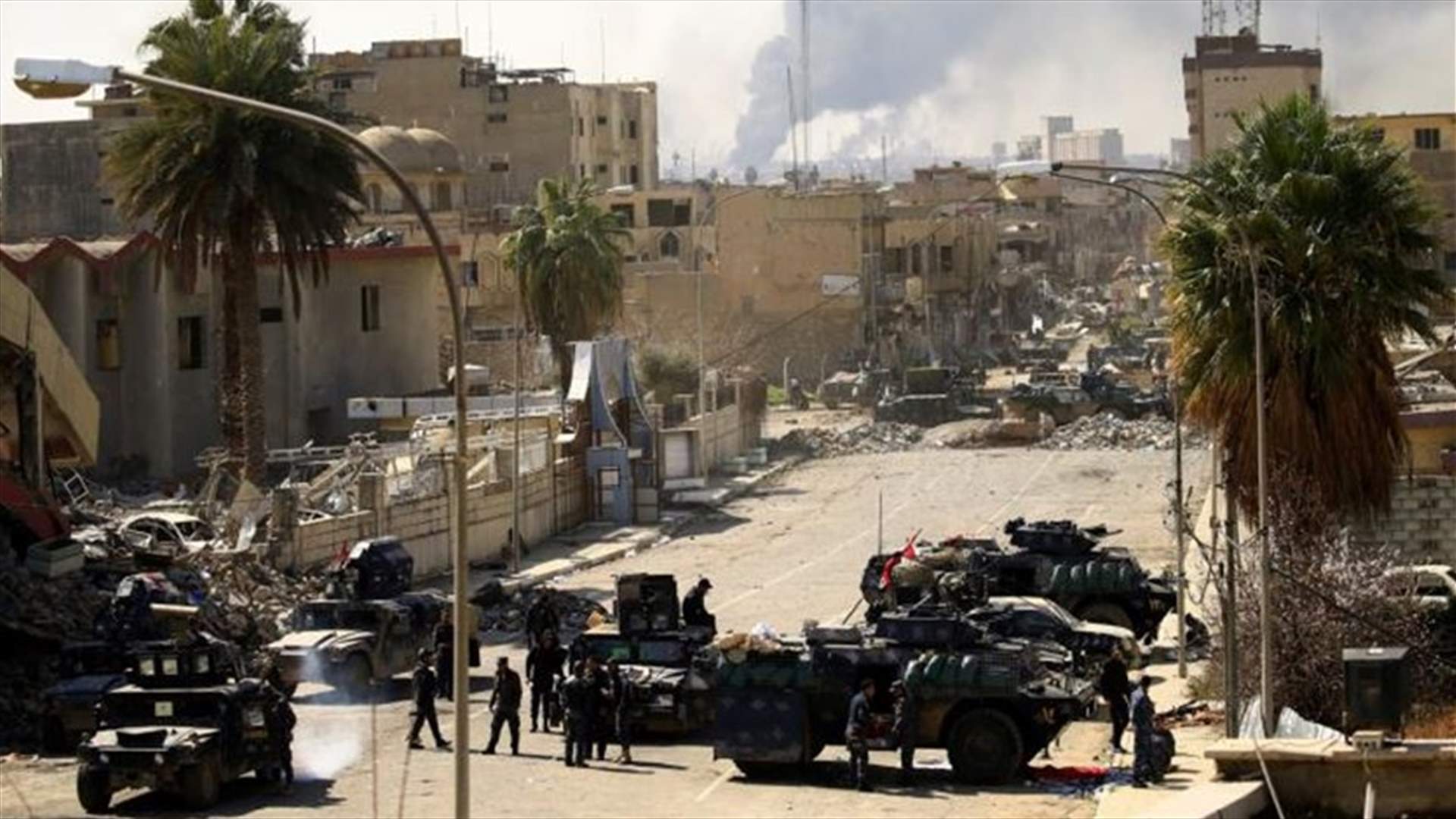 القوات العراقية تصد هجوما لداعش جنوبي الموصل