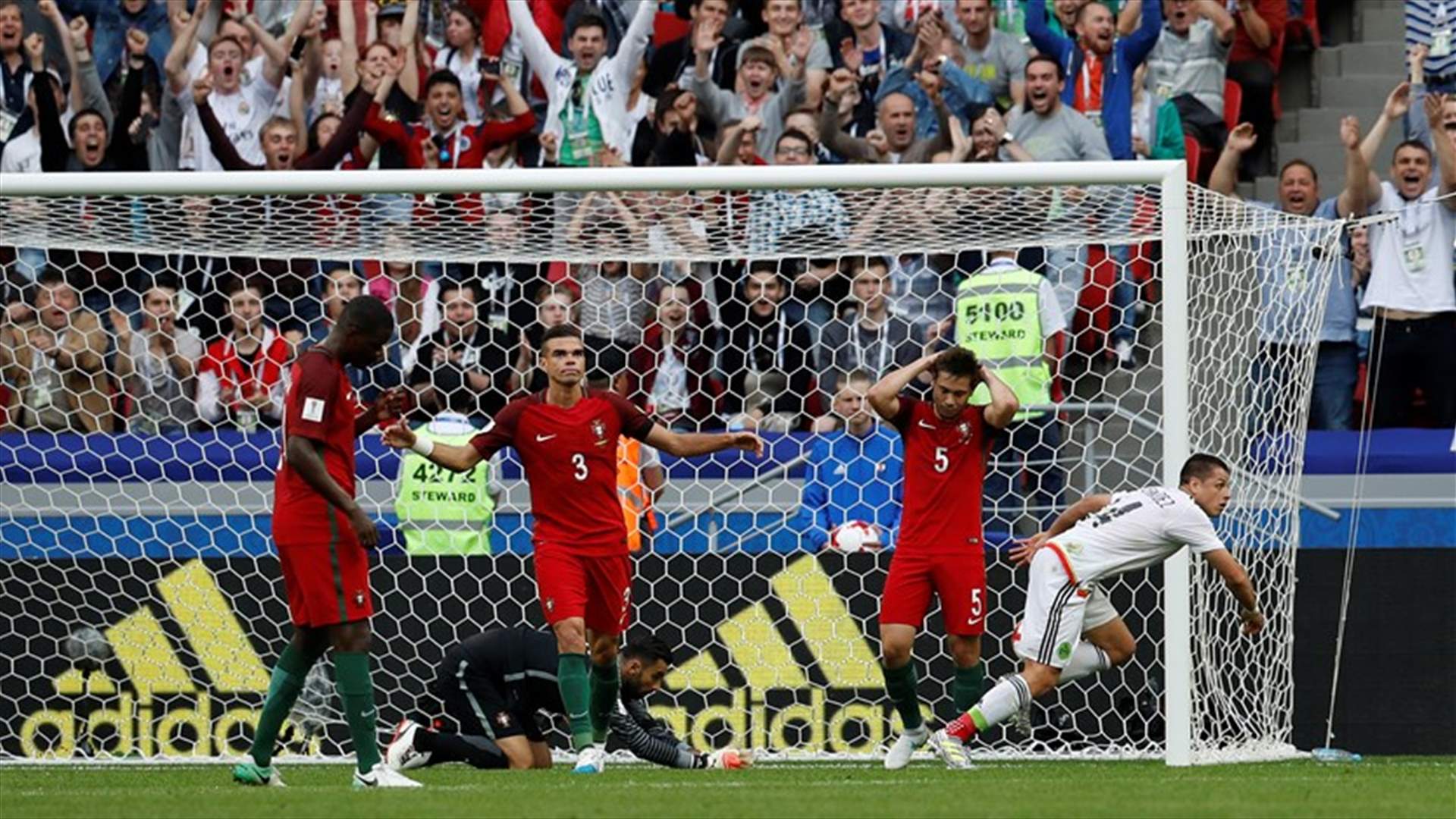 المكسيك تخطف تعادلا مثيرا من البرتغال في كأس القارات