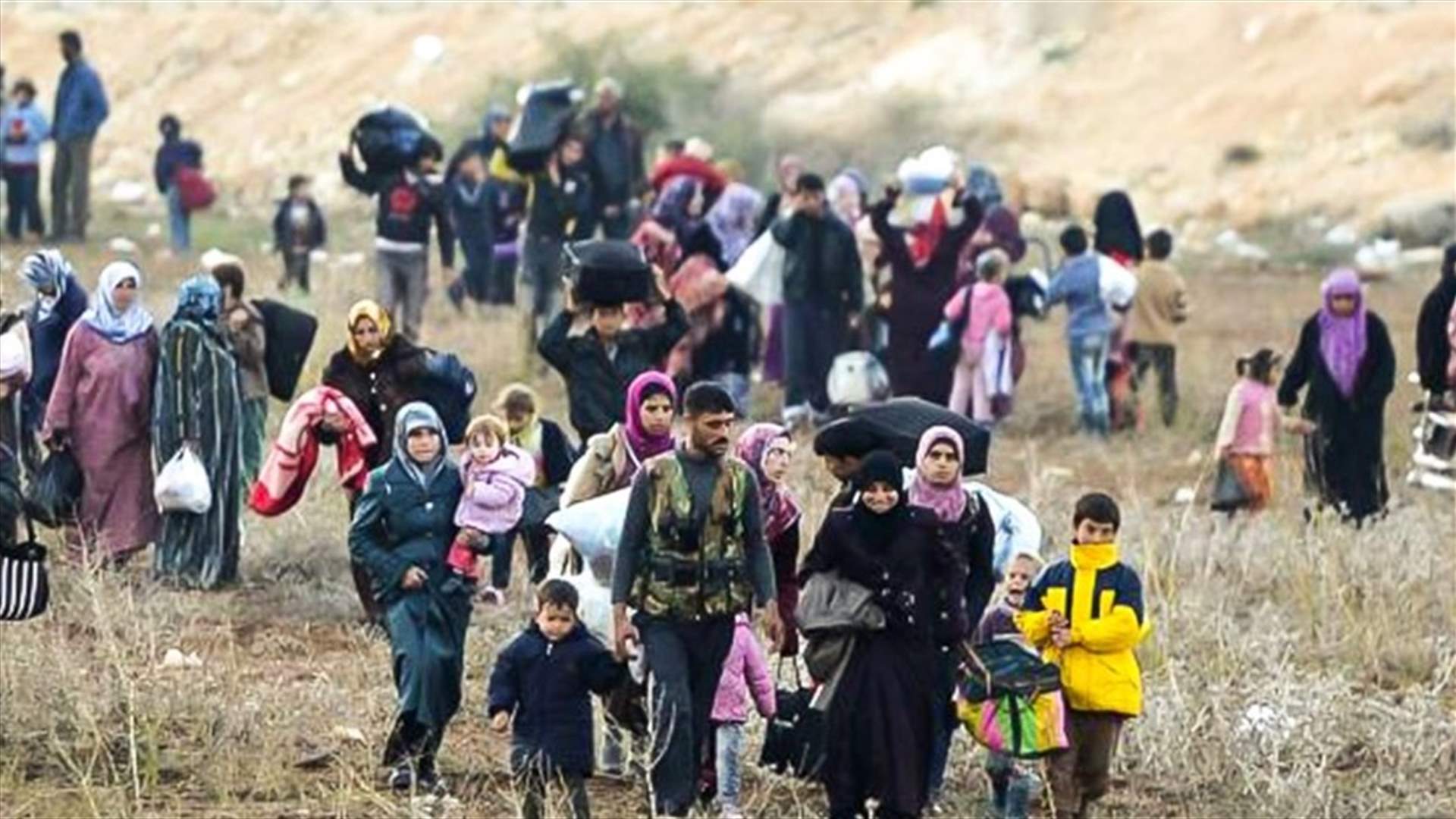 عدد المهجرين بسبب النزاعات بلغ رقما قياسيا
