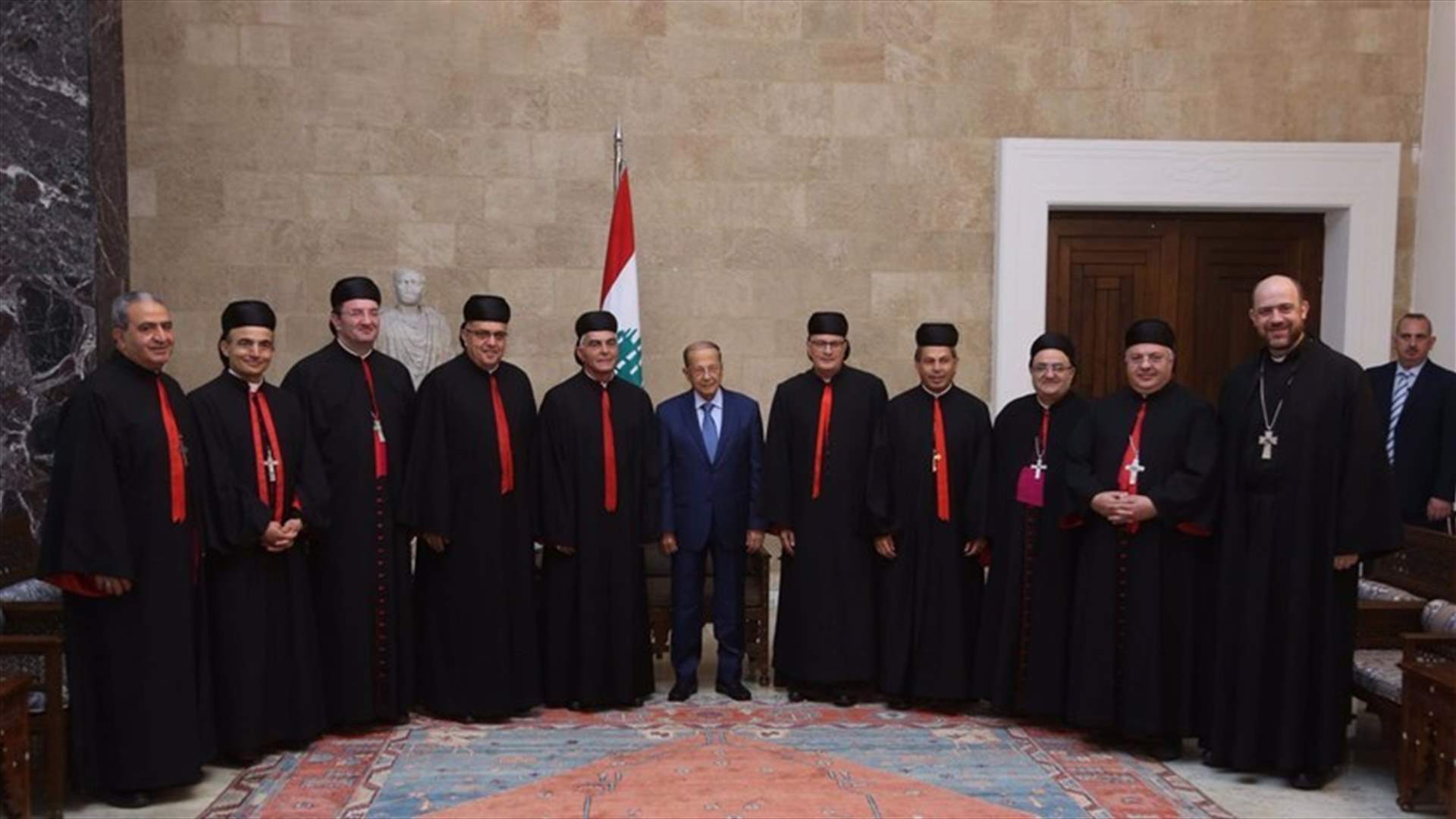 President Aoun vows establishment of policy based on production