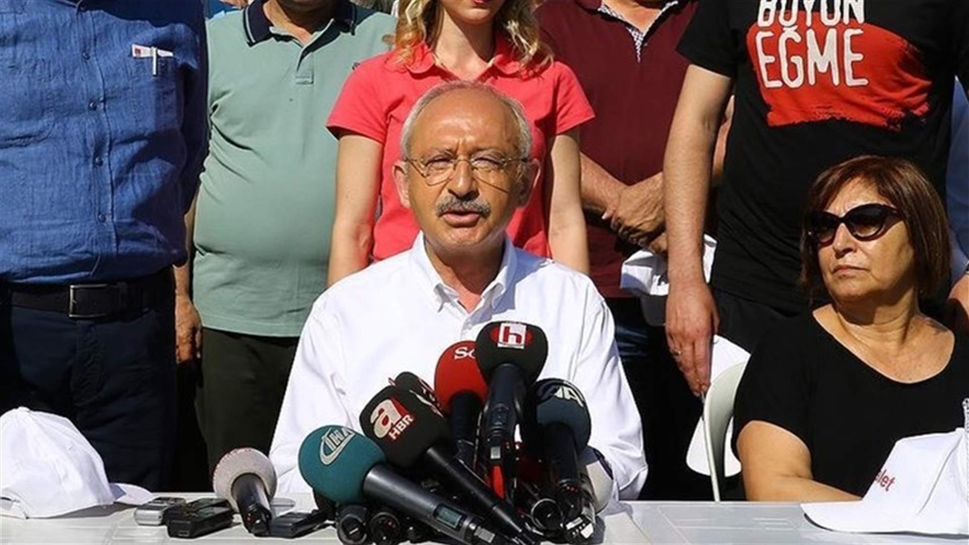 زعيم المعارضة التركية يتهم اردوغان بالتأثير على القضاء