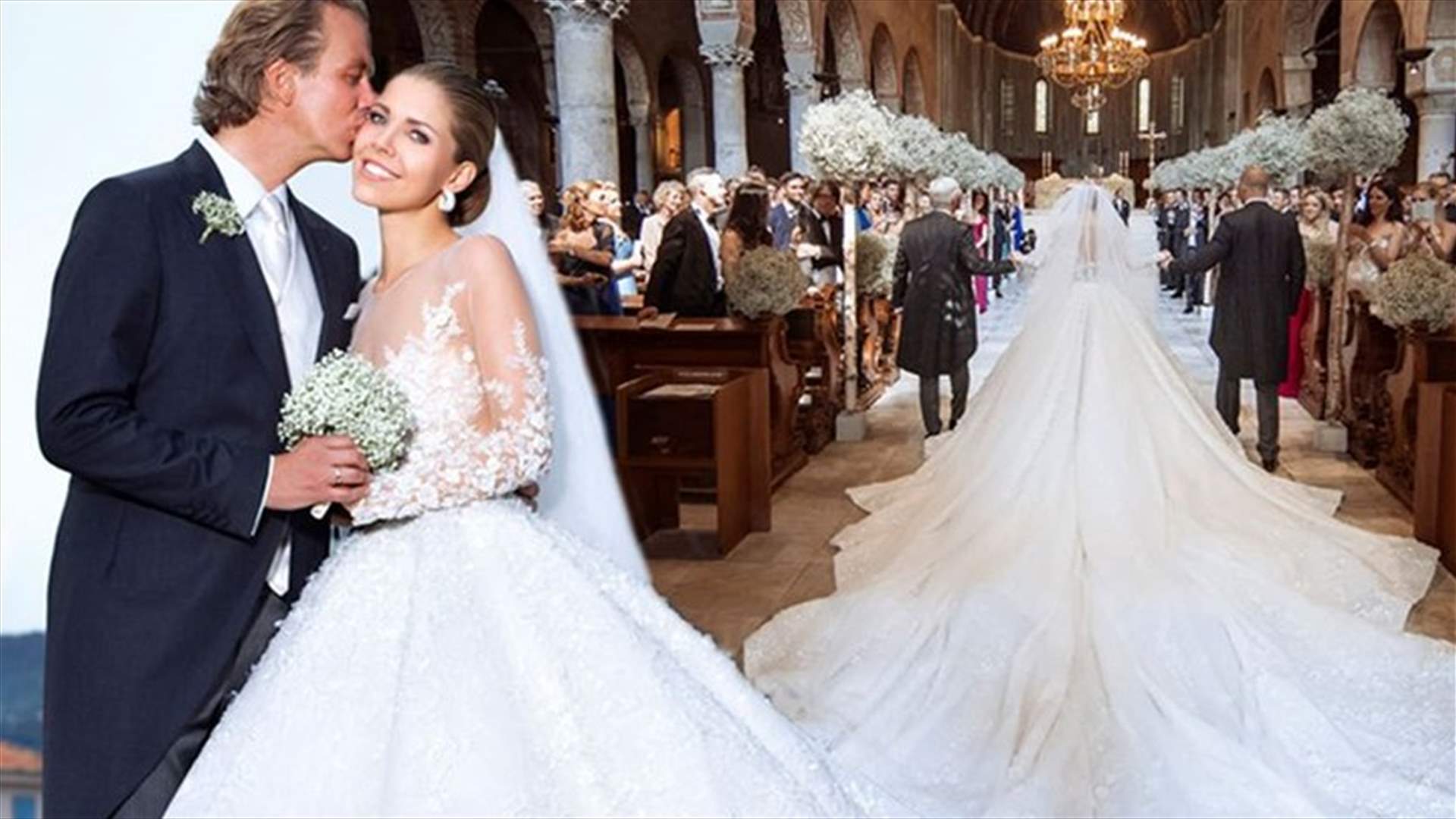بالصور: حفل زفاف خيالي لوريثة سواروفسكي استمر 3 أيام