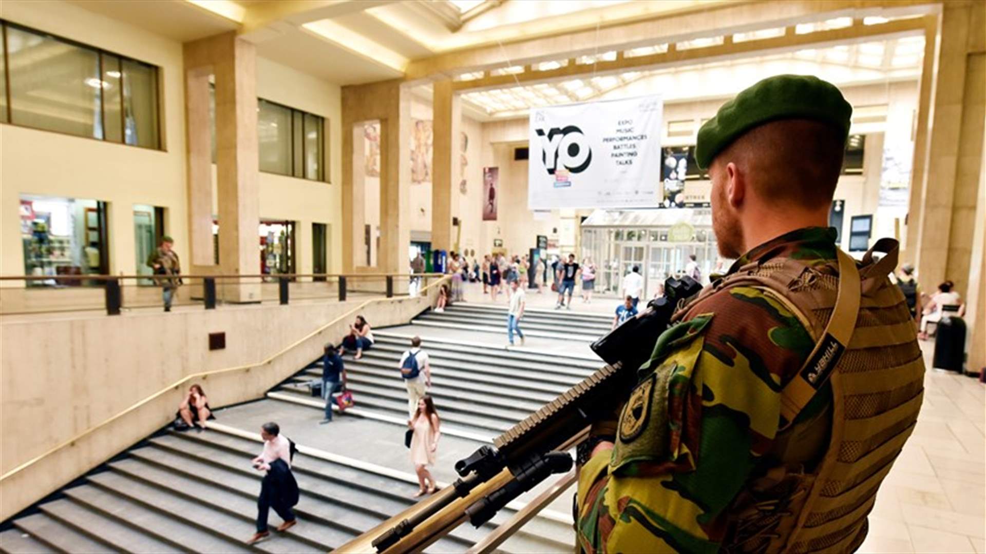 بلجيكا تفرج عن 4 أشخاص بعد استجوابهم حول محاولة التفجير في محطة القطارات