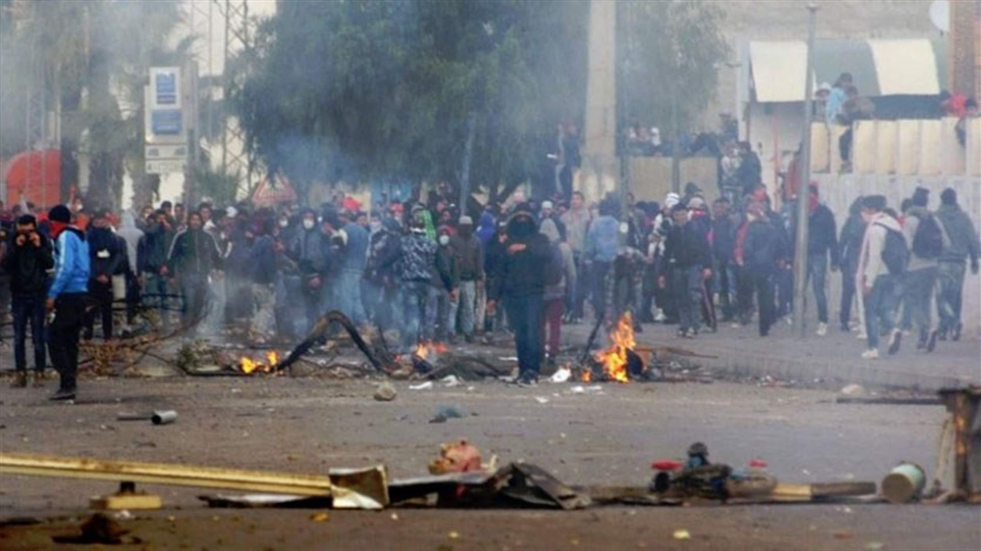 وفاة ضابط شرطة تونسي خلال أعمال عنف