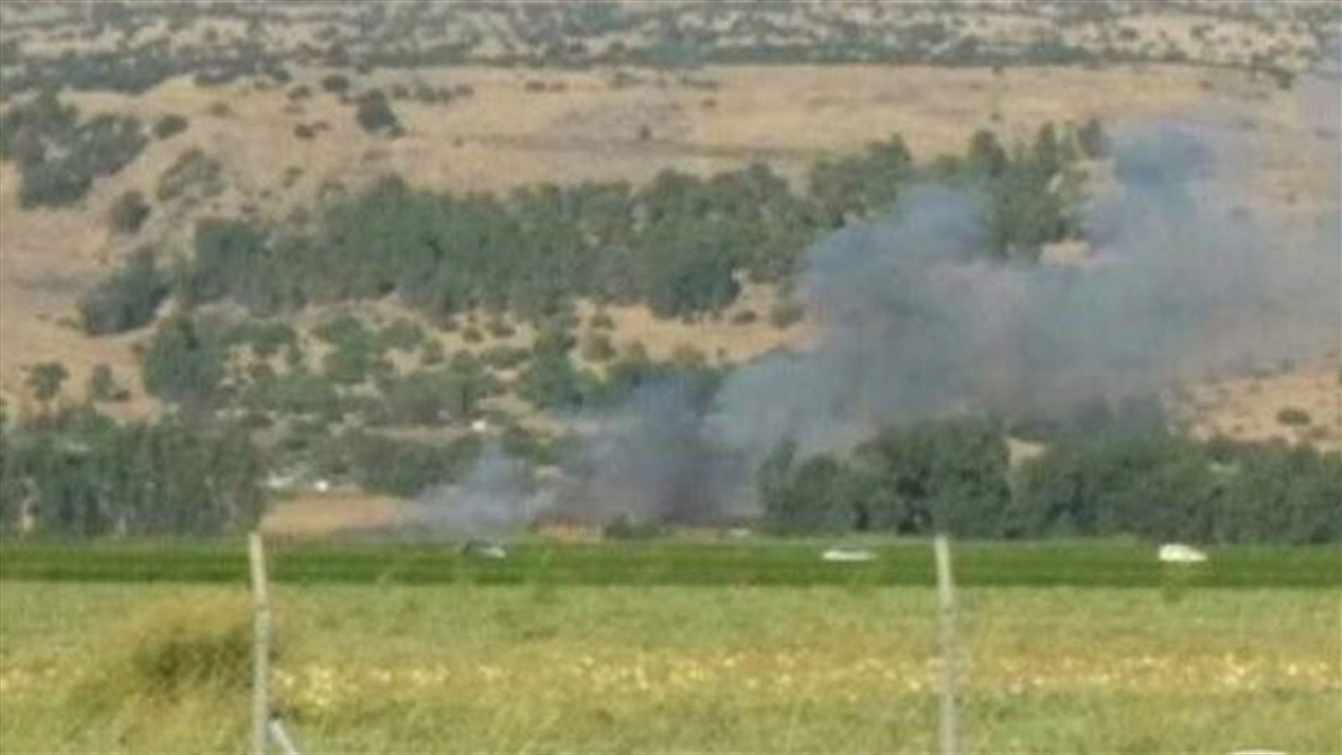 بالفيديو- غارات اسرائيلية على مواقع للجيش السوري