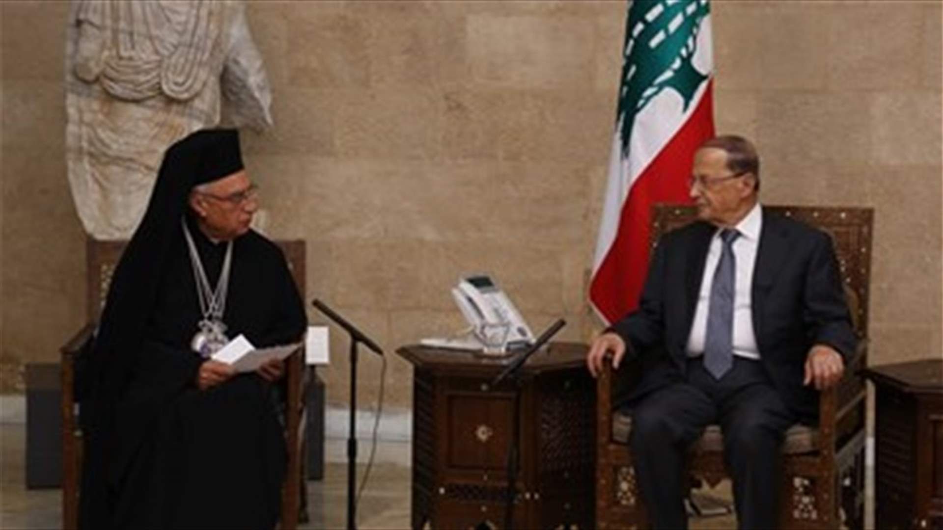 President Aoun calls for unity “to address challenges”