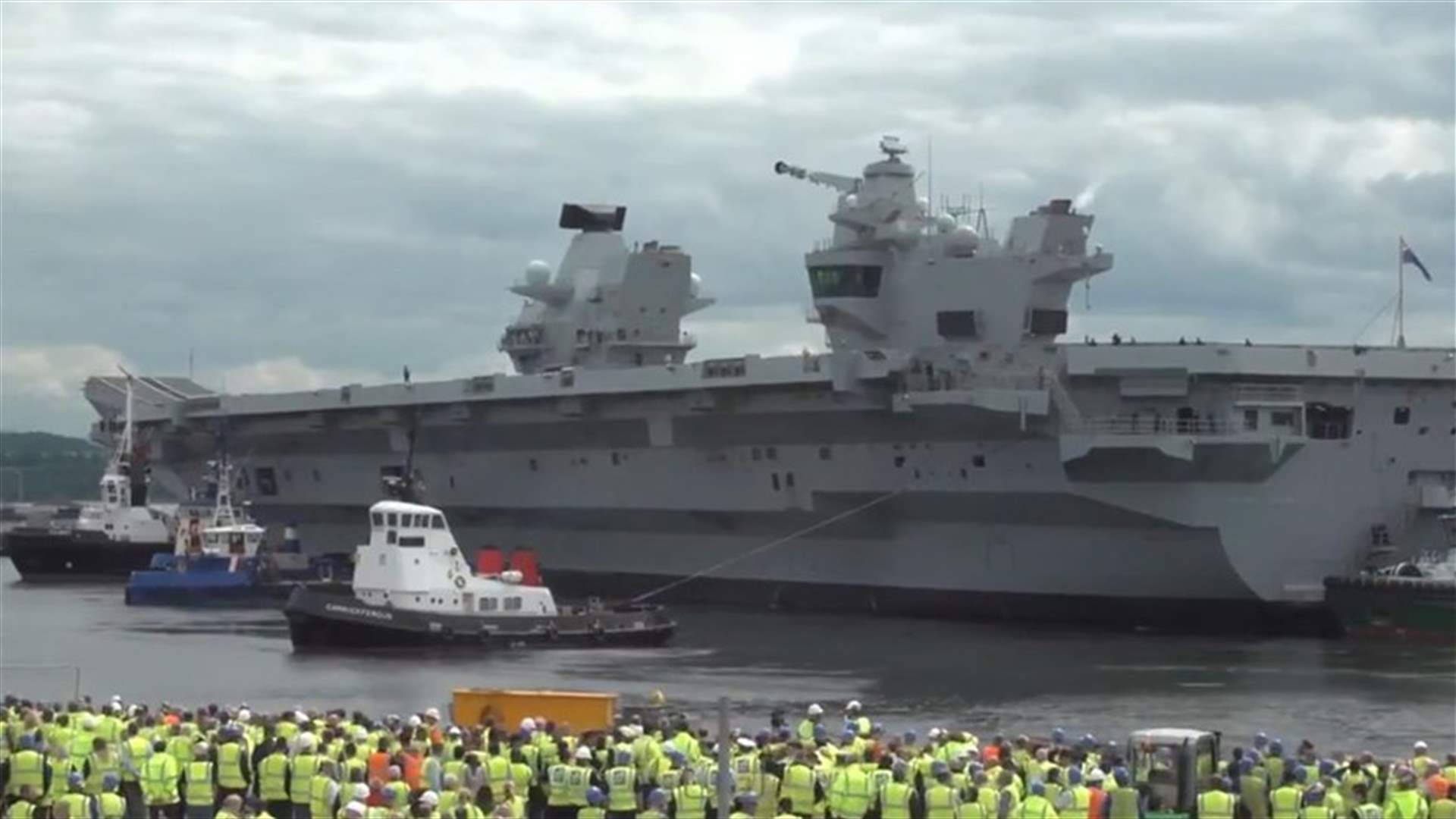 Russia mocks, threatens new British aircraft carrier