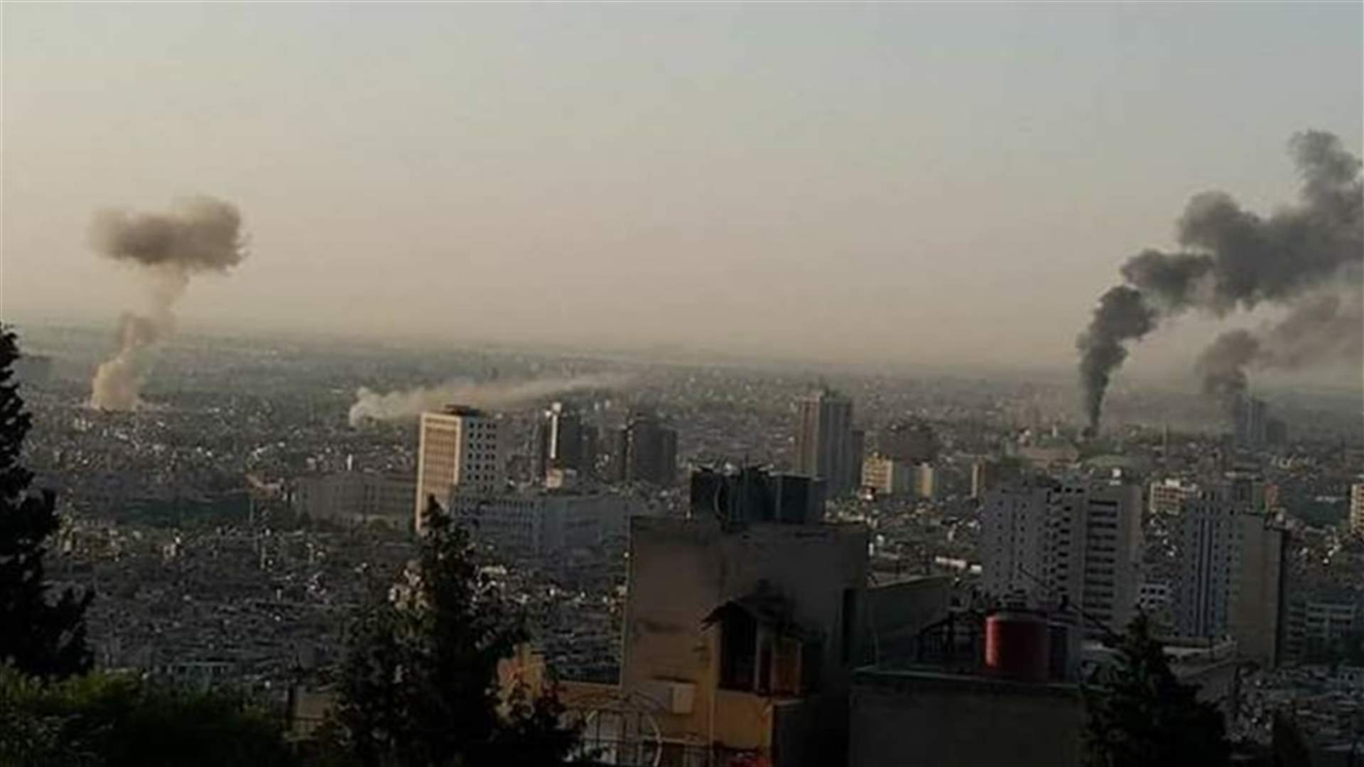 Three car bombs hit Damascus, at least seven people killed